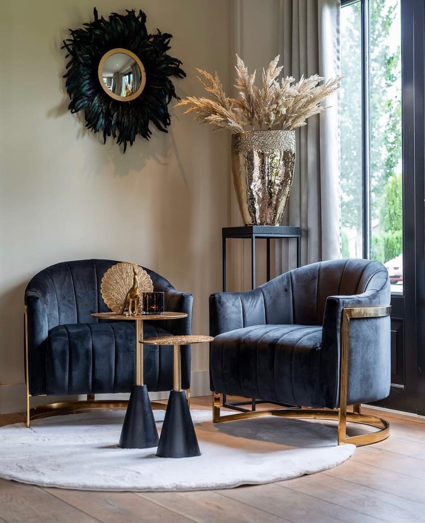 Stolik kawowy SAVONA mniejszy Richmond Interiors Eye on Design