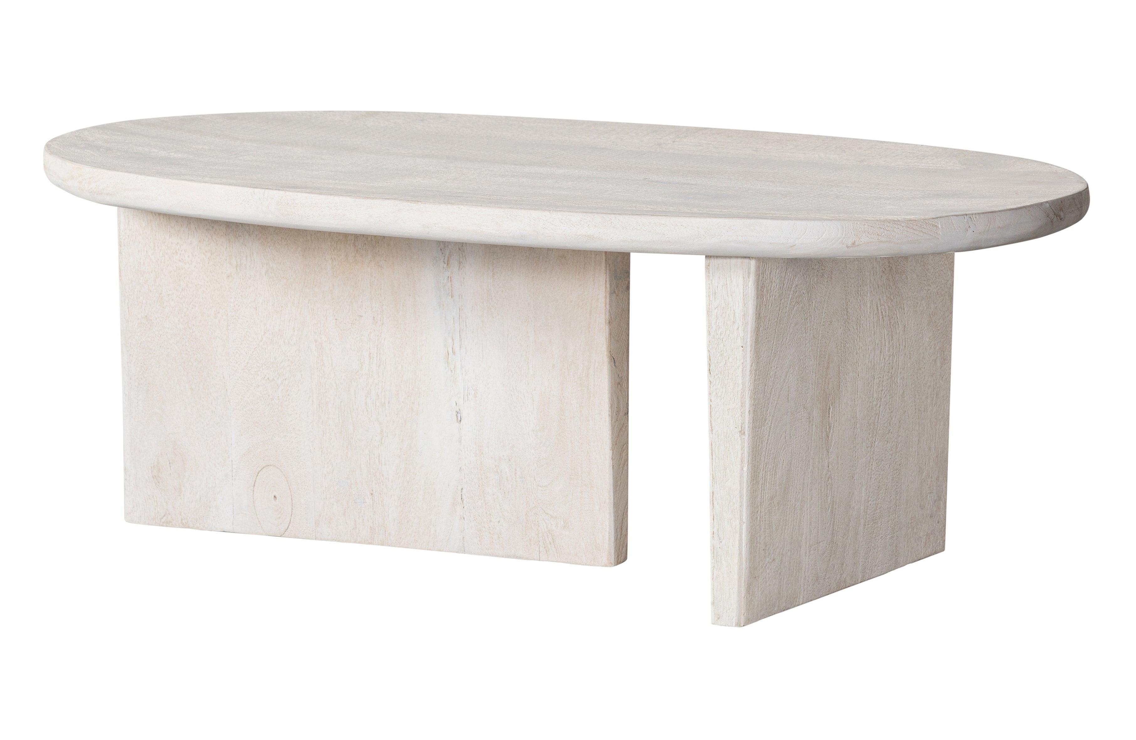 Stolik kawowy SEAM białe drewno Be Pure Eye on Design