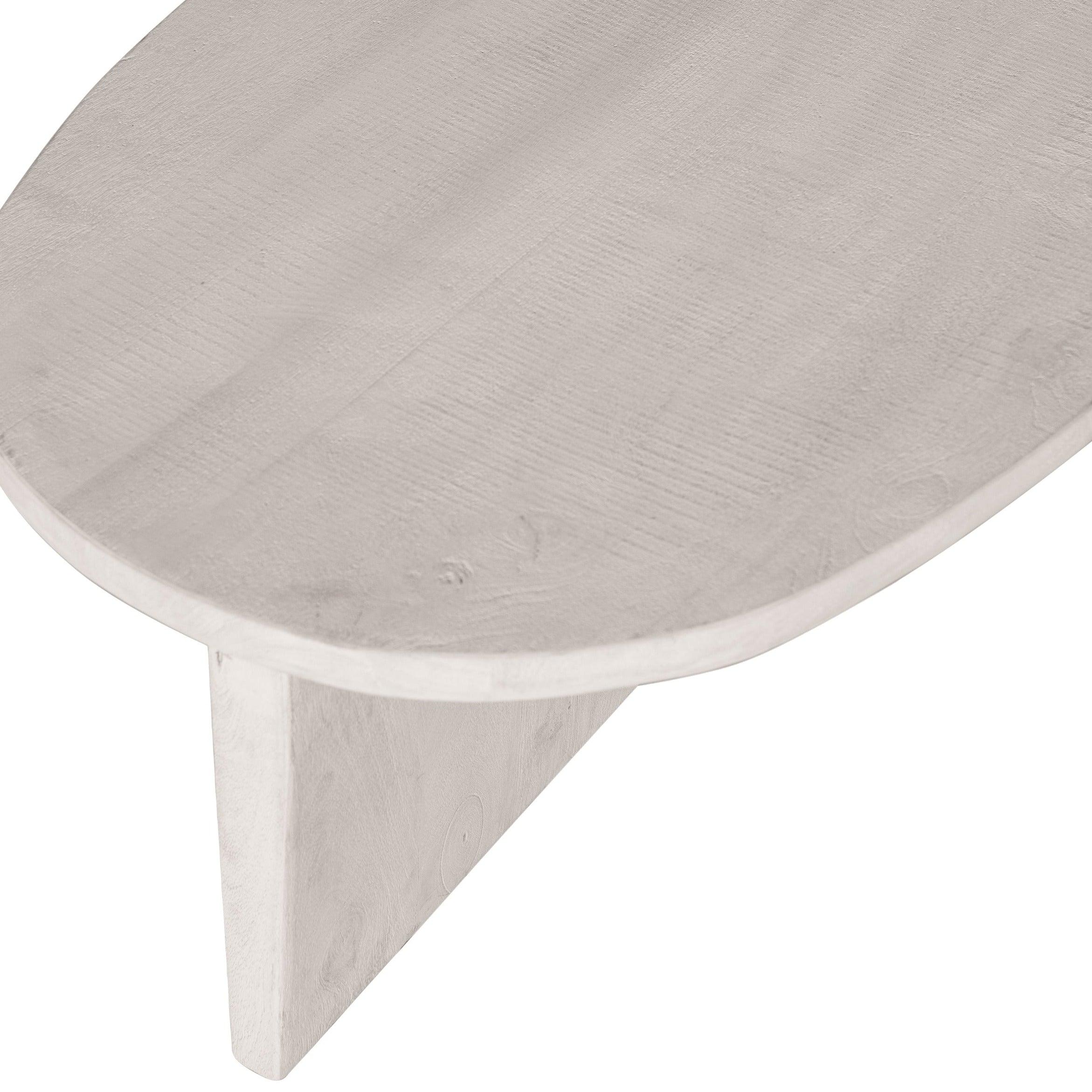 Stolik kawowy SEAM białe drewno Be Pure Eye on Design