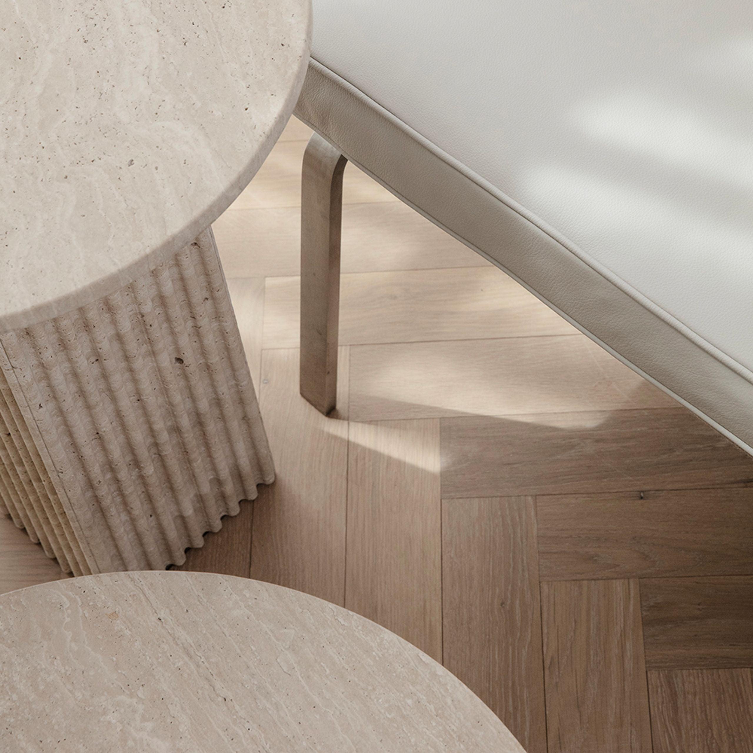 Stolik kawowy SOHO trawertyn NORR11 Eye on Design