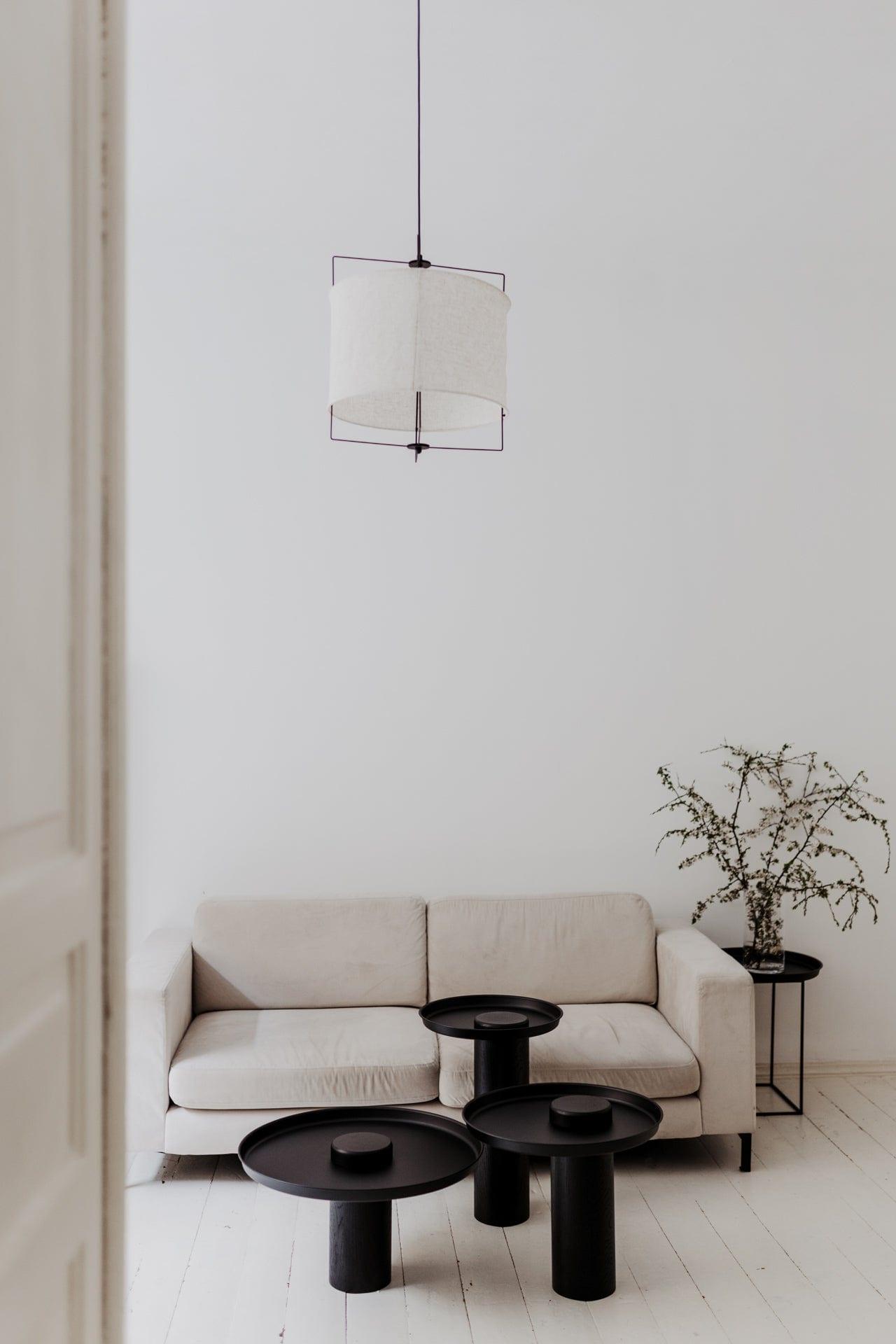 Stolik kawowy TYK czarny dąb z czarnym blatem Nordifra Eye on Design