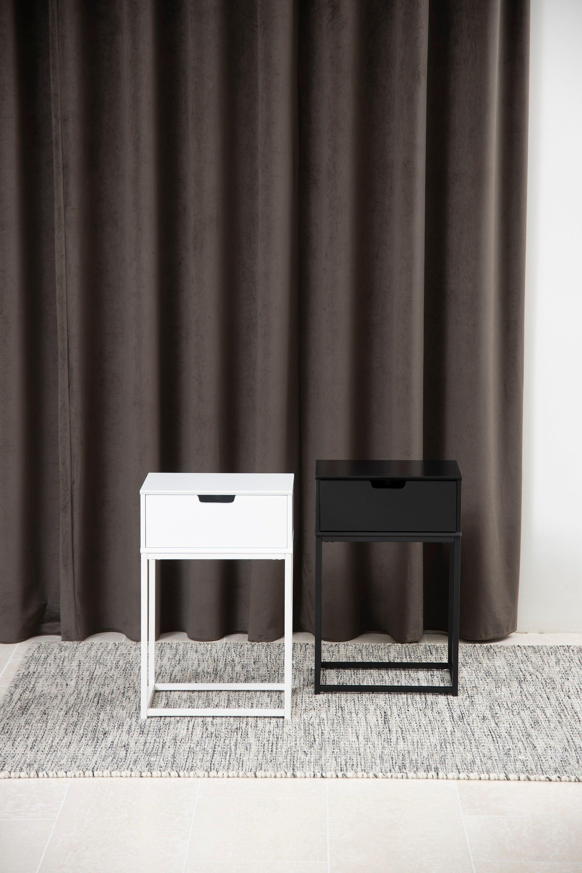 Stolik nocny MITRA czarny Home Essentials Eye on Design