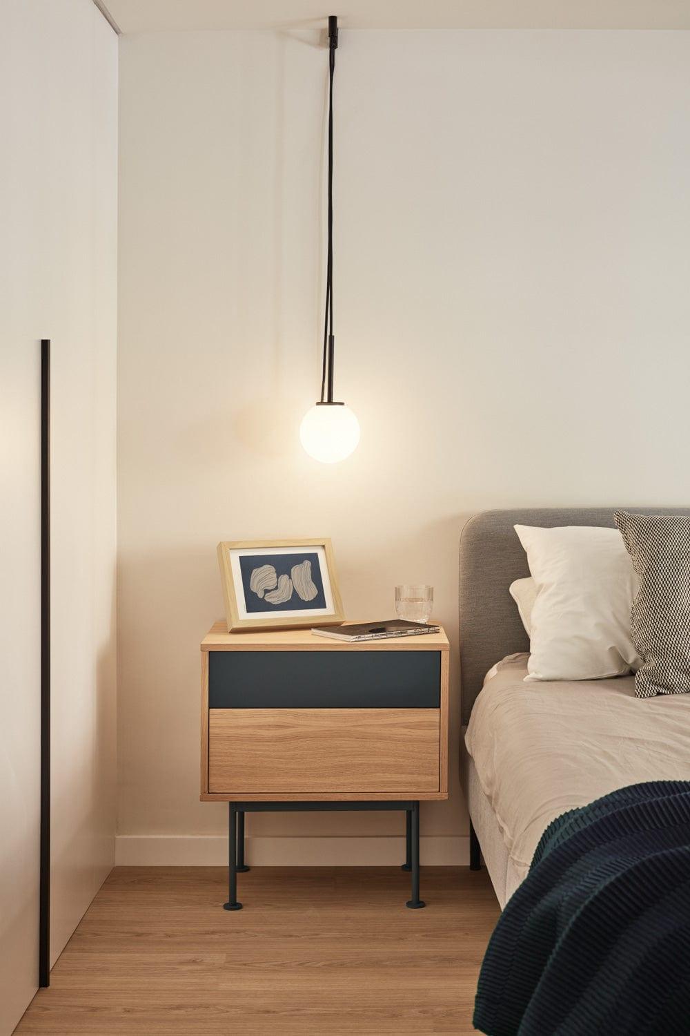 Stolik nocny YOKO szary Teulat Eye on Design