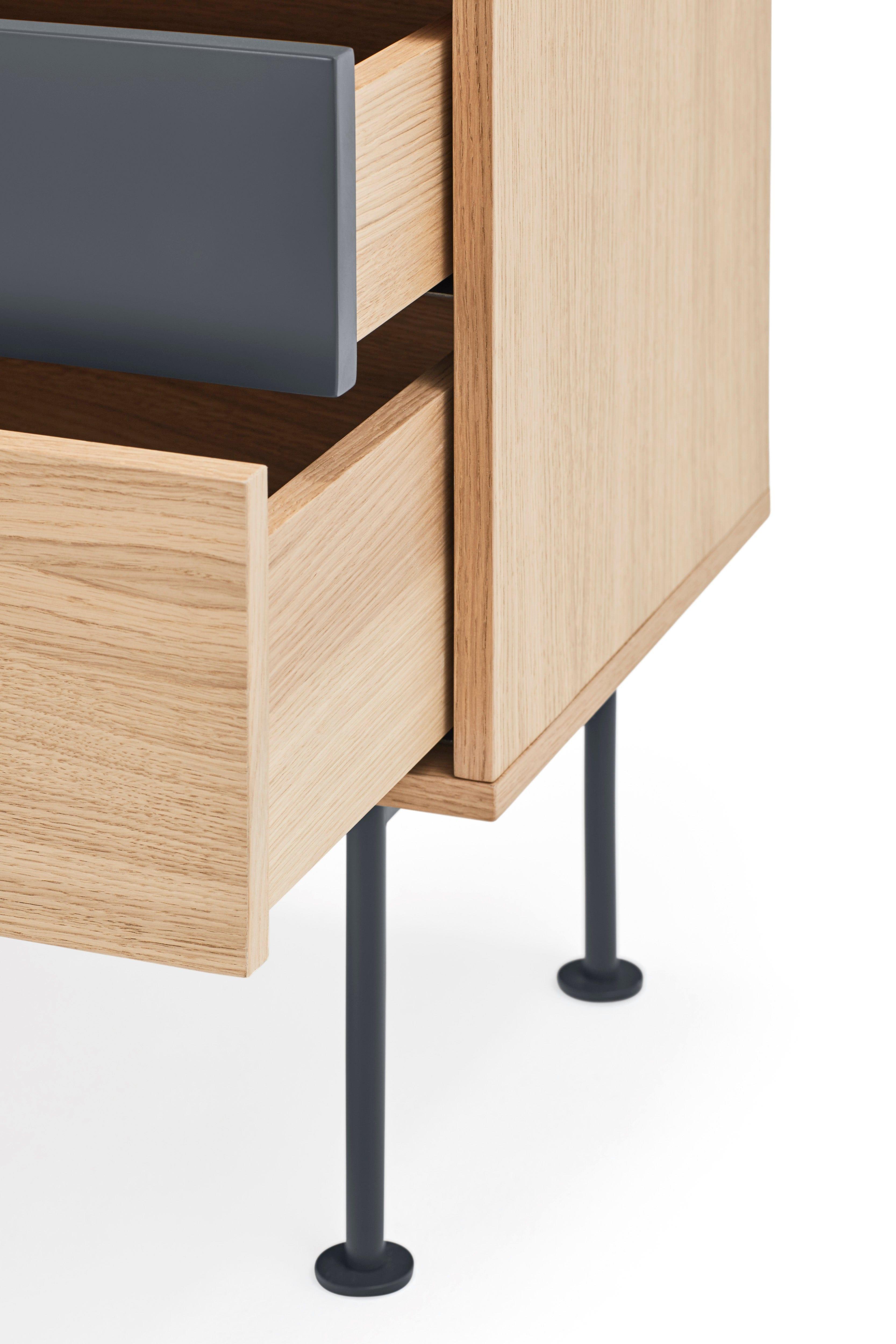 Stolik nocny YOKO szary Teulat Eye on Design