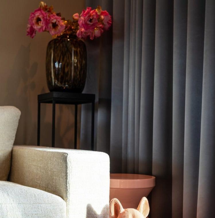 Stolik OAKURA czarny fornir dębowy Richmond Interiors Eye on Design