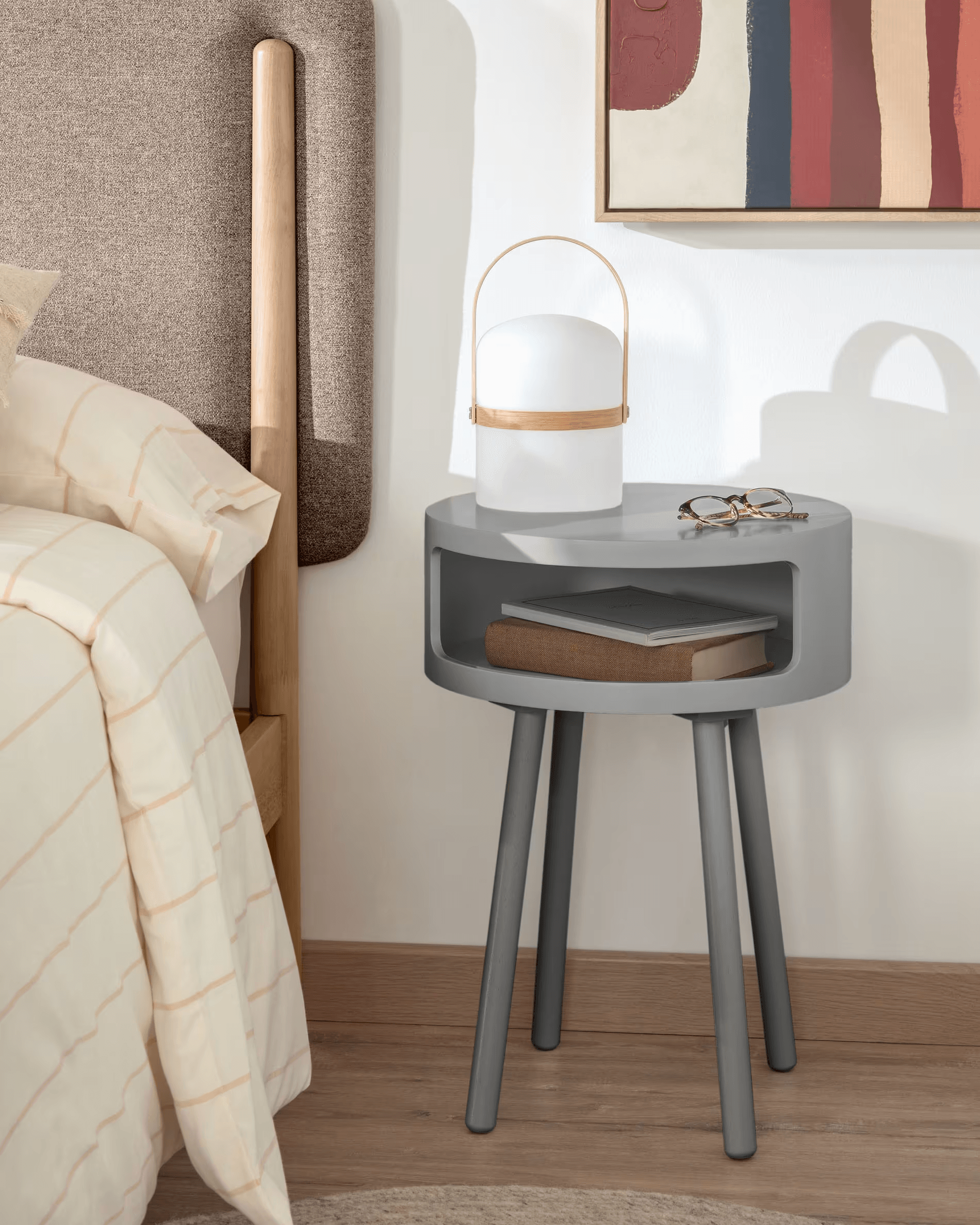 Stolik pomocniczy KURB szary La Forma Eye on Design