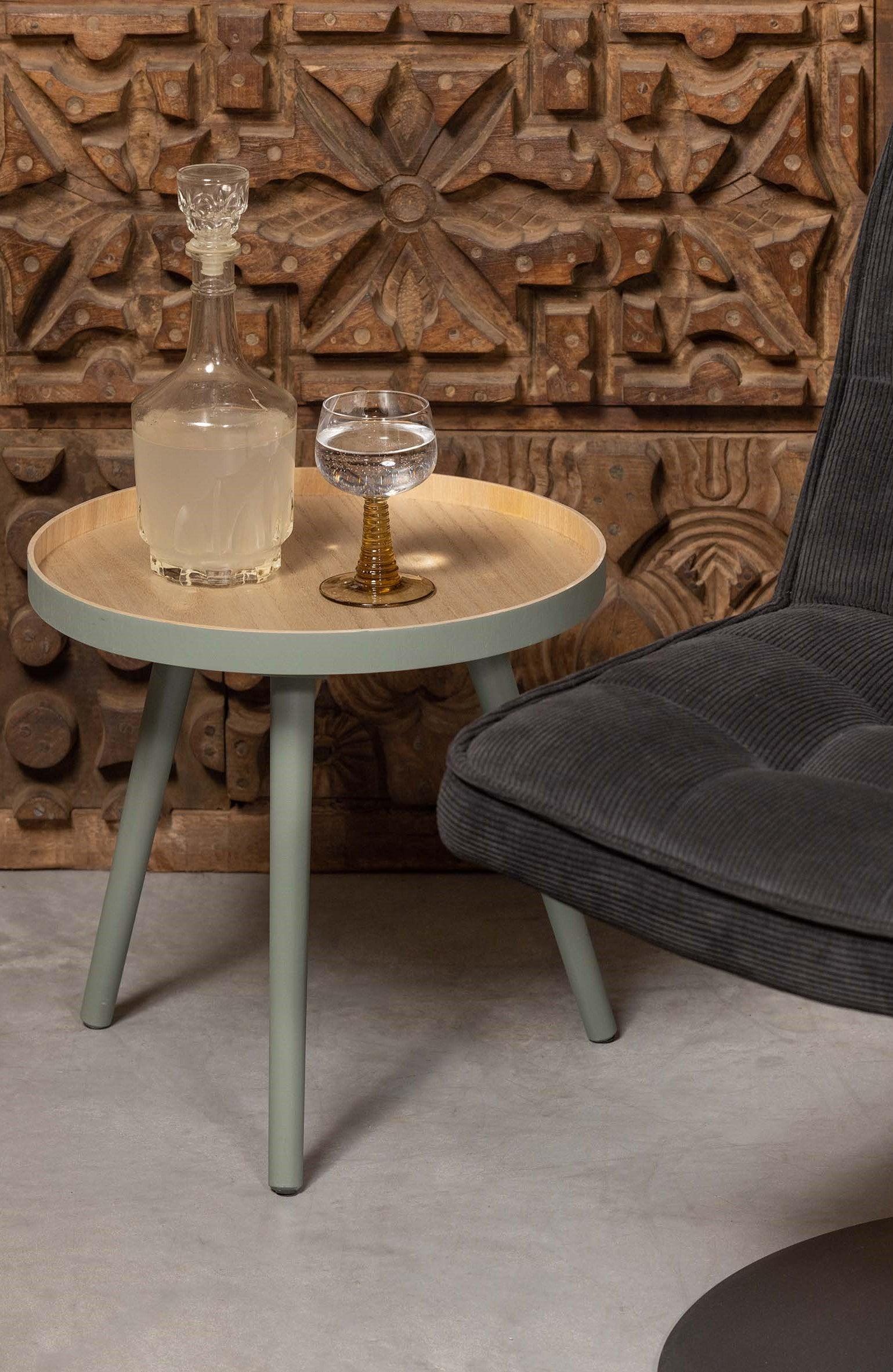 Stolik SASHA zielony Woood Eye on Design