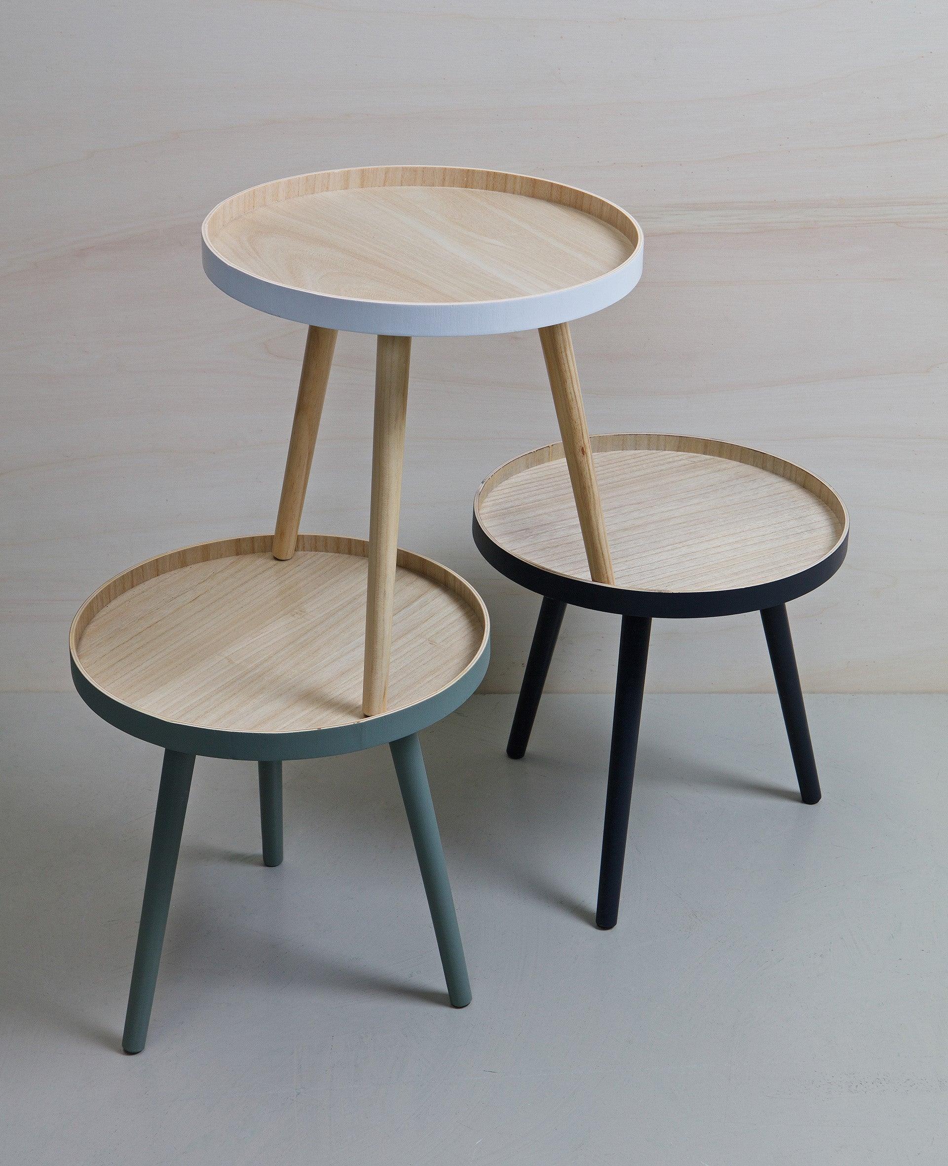 Stolik SASHA zielony Woood Eye on Design