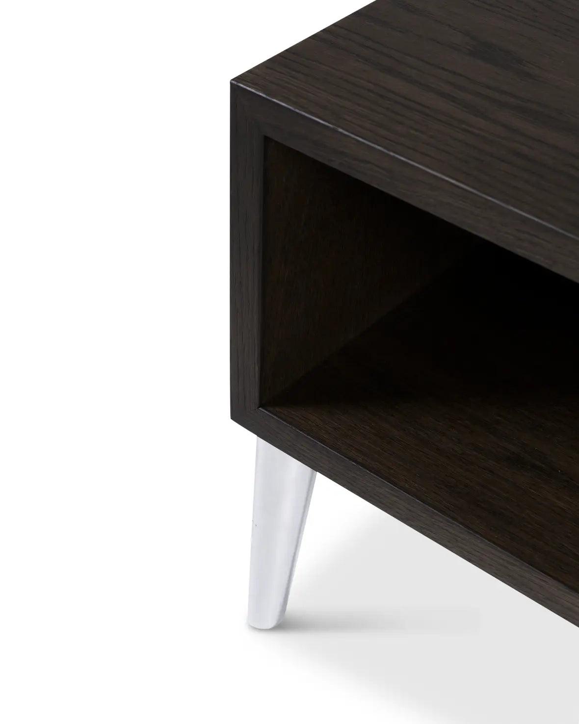 Stolik SOFA SO GOOD SHELF fornir dębowy Moooi Eye on Design