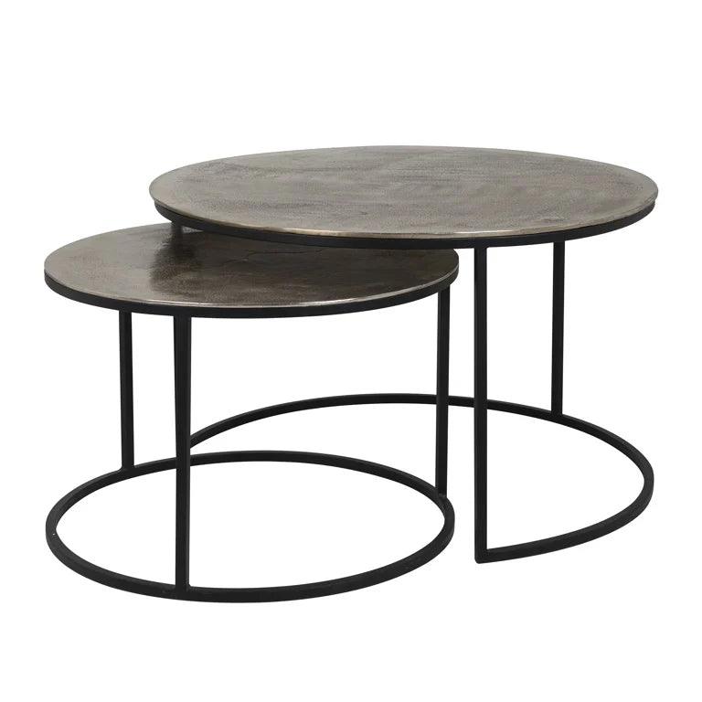 Stoliki kawowe ASHER szampański Richmond Interiors Eye on Design
