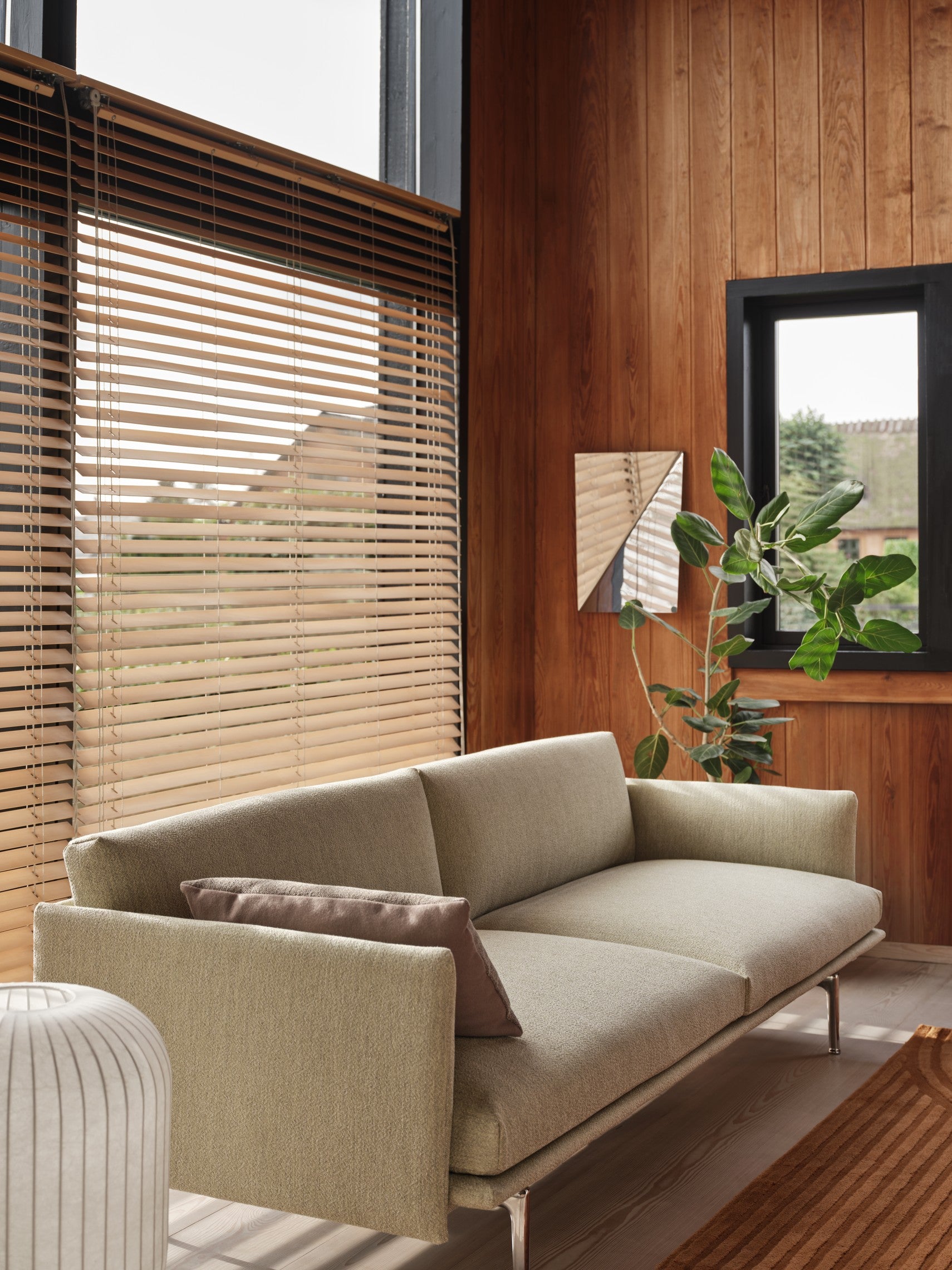 2-Seater Sofa OUTLINE Upholstered