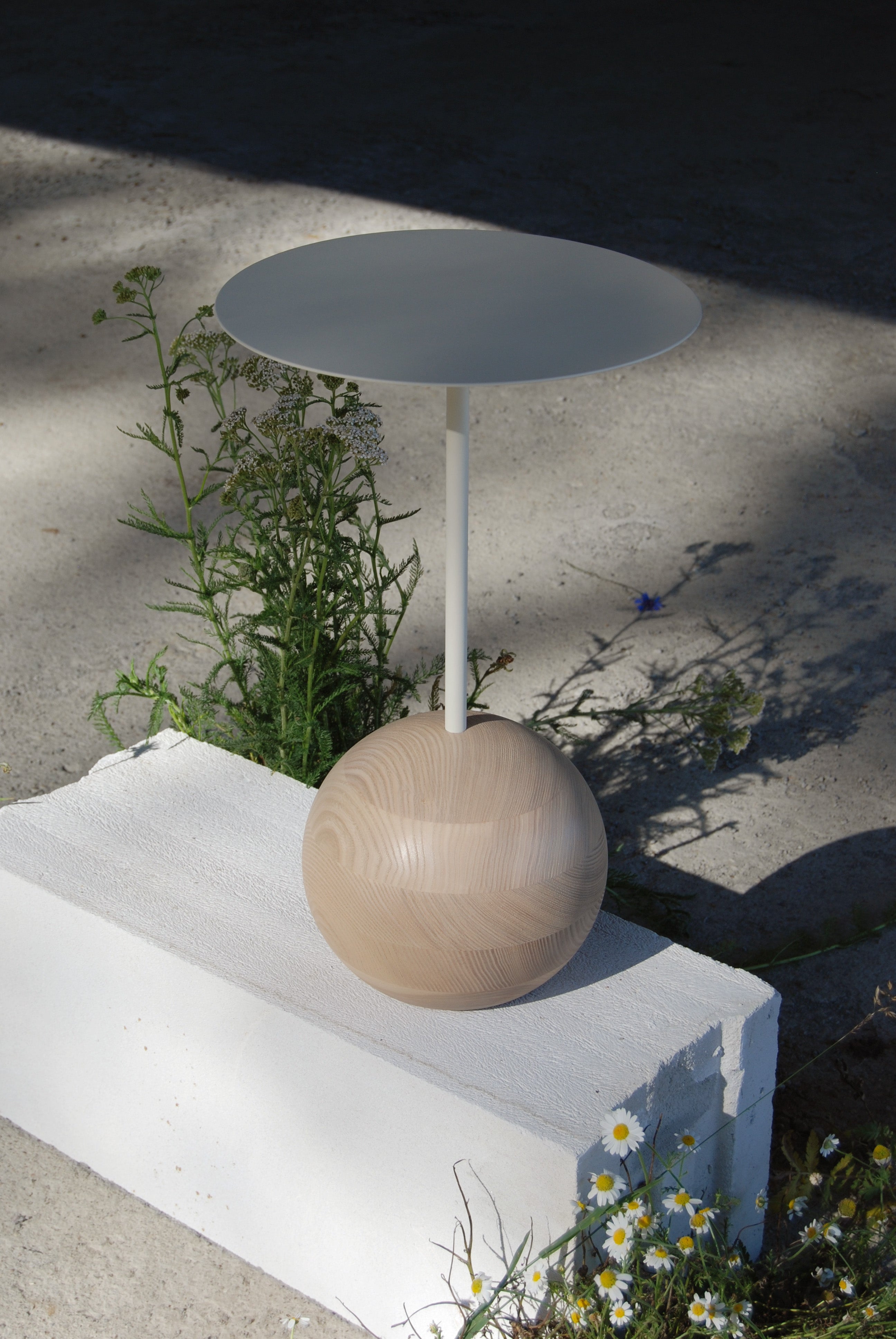 SU Coffee Table Wood and Steel