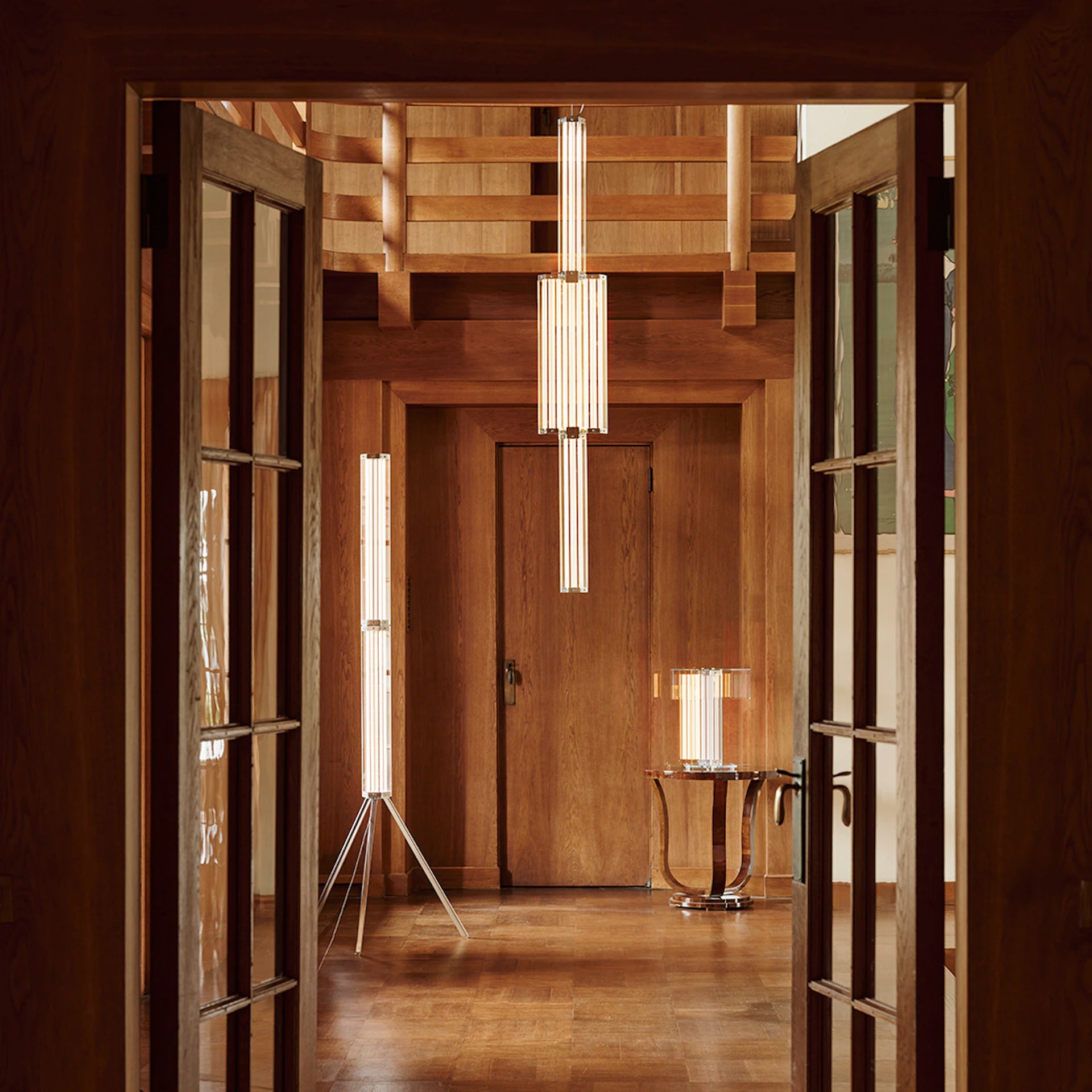 Tischlampe SUPERWIRE Glas