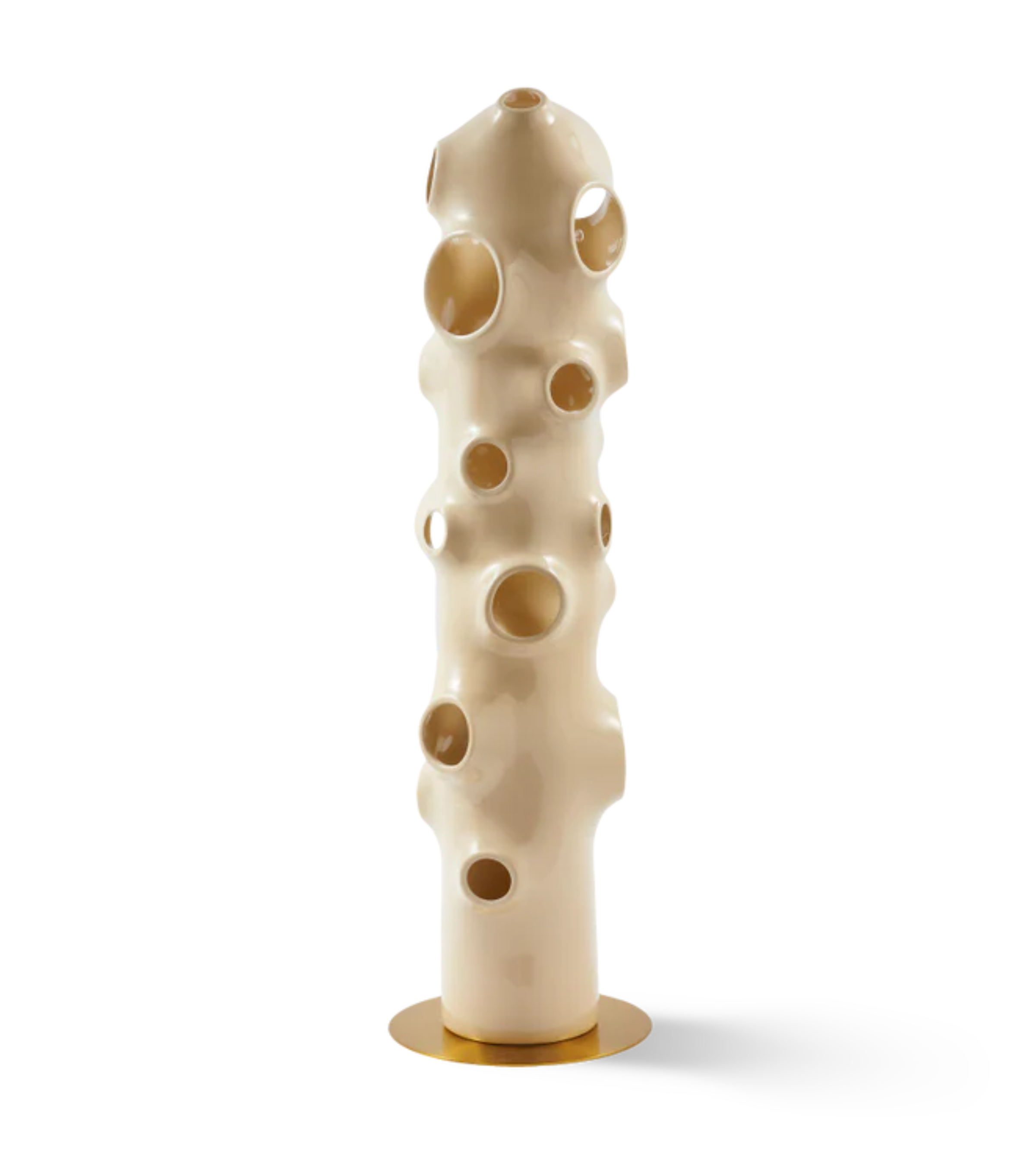 Stehleuchte BULLE beige