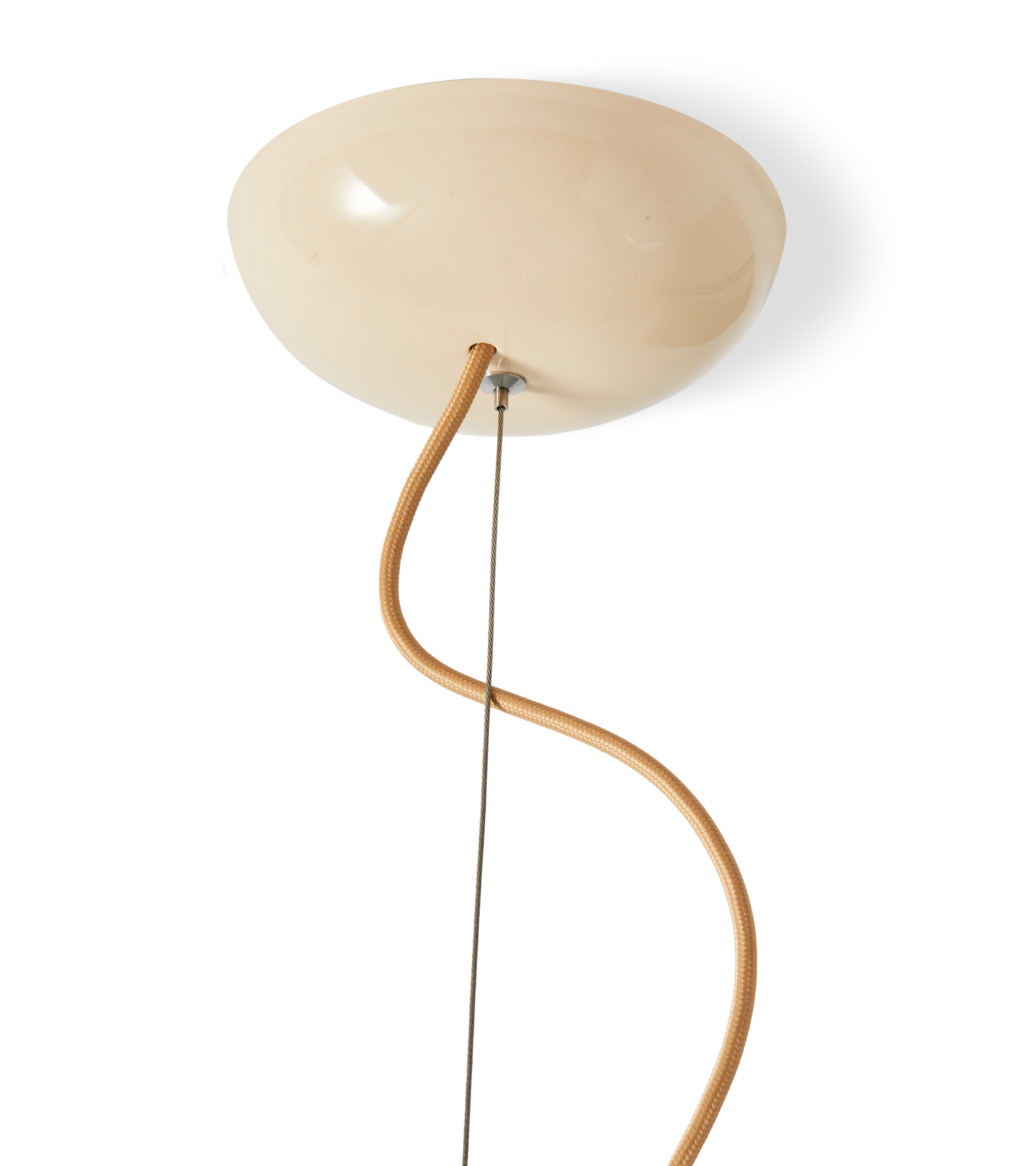 BULLE beige Hängelampe