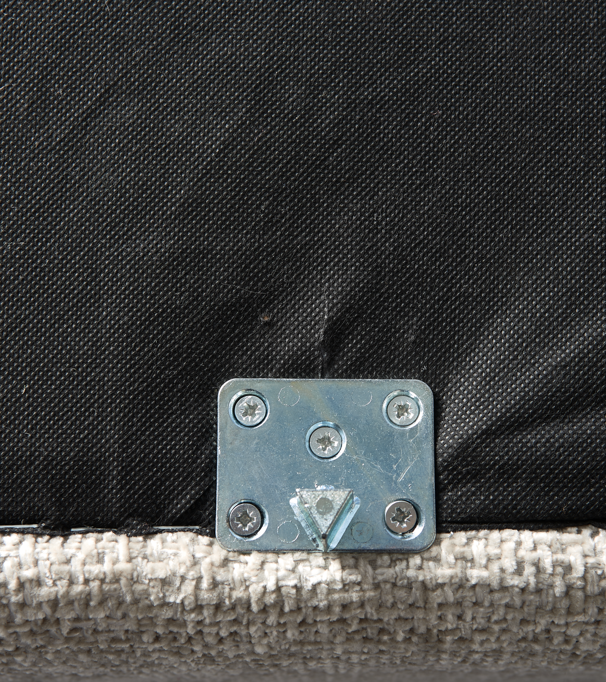 Modulares Sofa POLSPOTTEN - großer, abgerundeter Eckmodul ecri