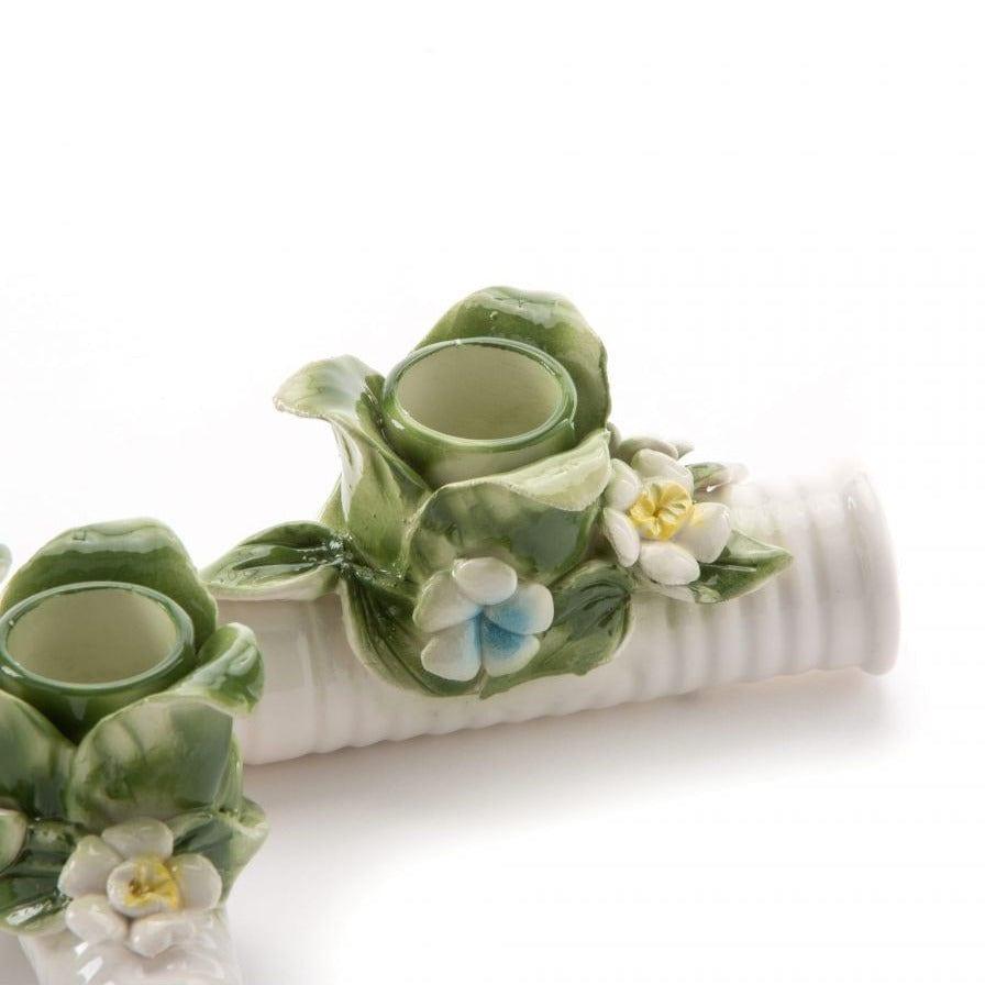 Świecznik FLOWER ATTITUDE THE SPONTOON porcelanowy Seletti Eye on Design