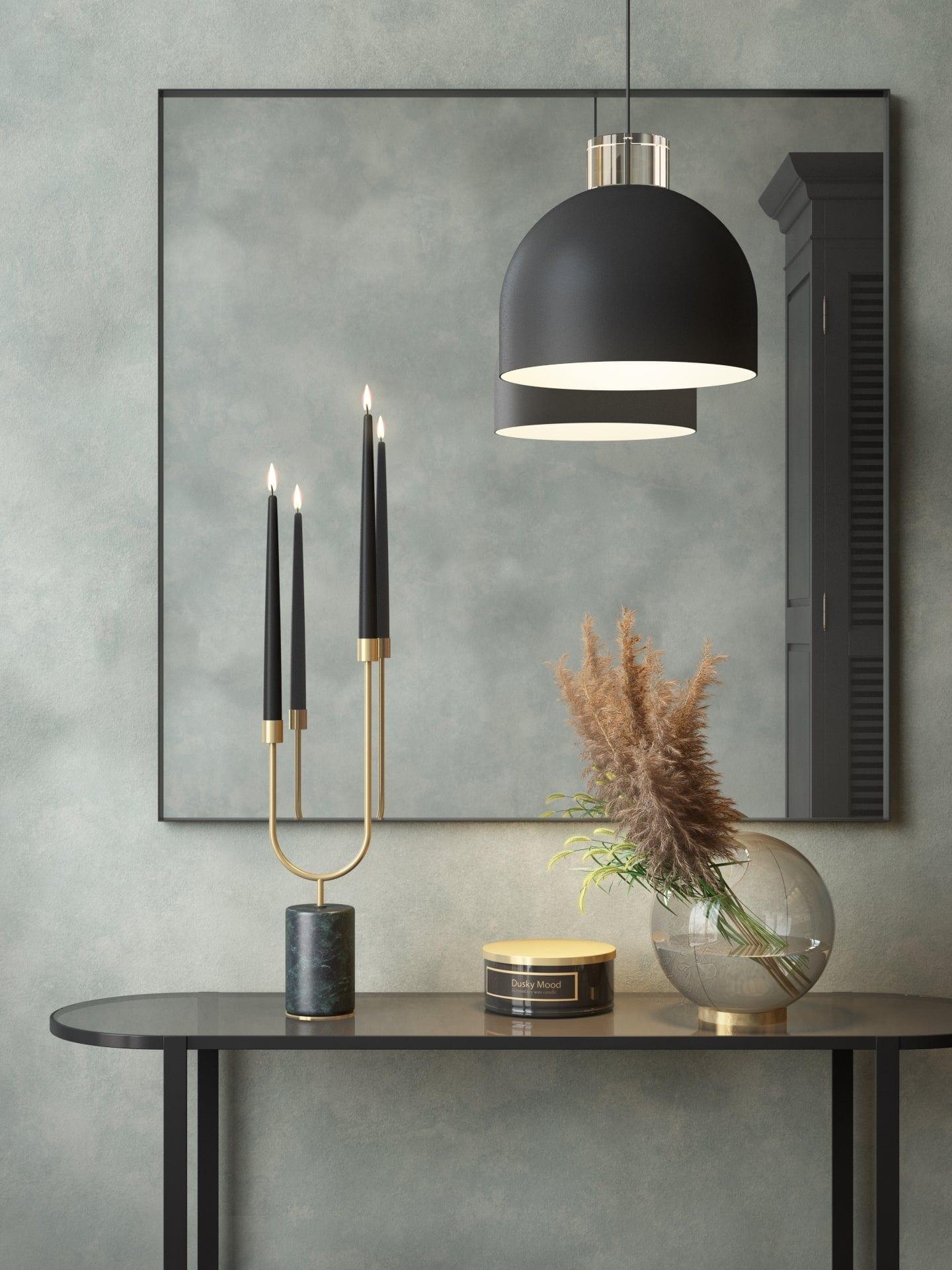 Świecznik GRASIL zielony marmur AYTM Eye on Design