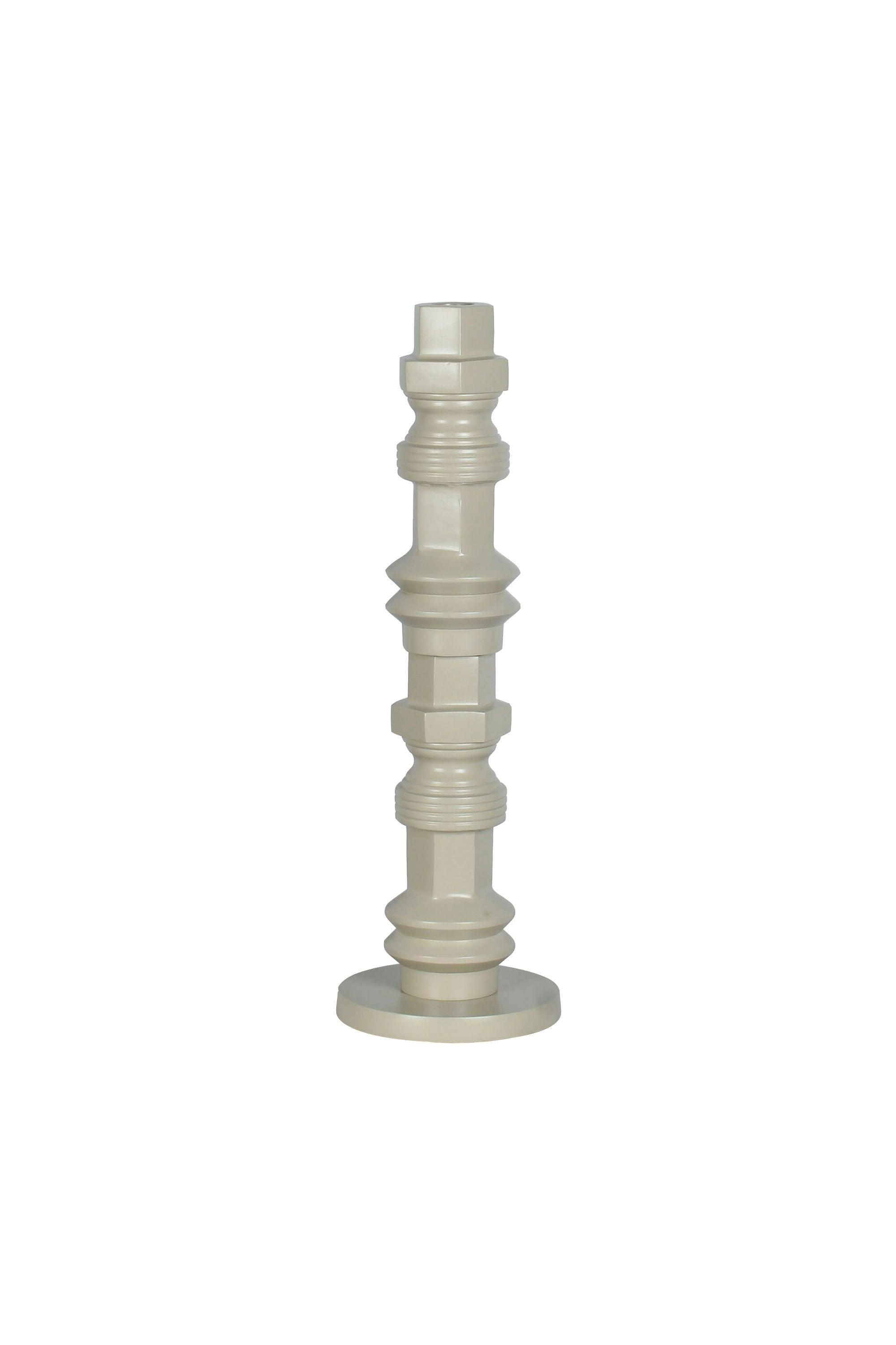 Świecznik TOTEM beżowy Zuiver 38 x 12 cm Eye on Design