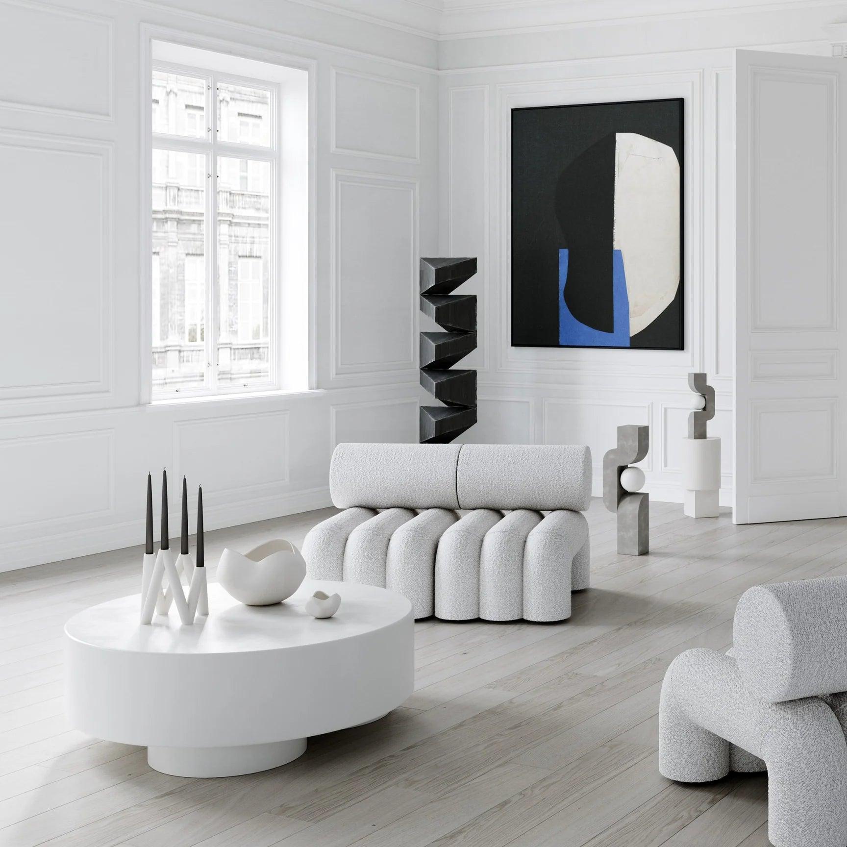 Świecznik W biały 101 Copenhagen Eye on Design