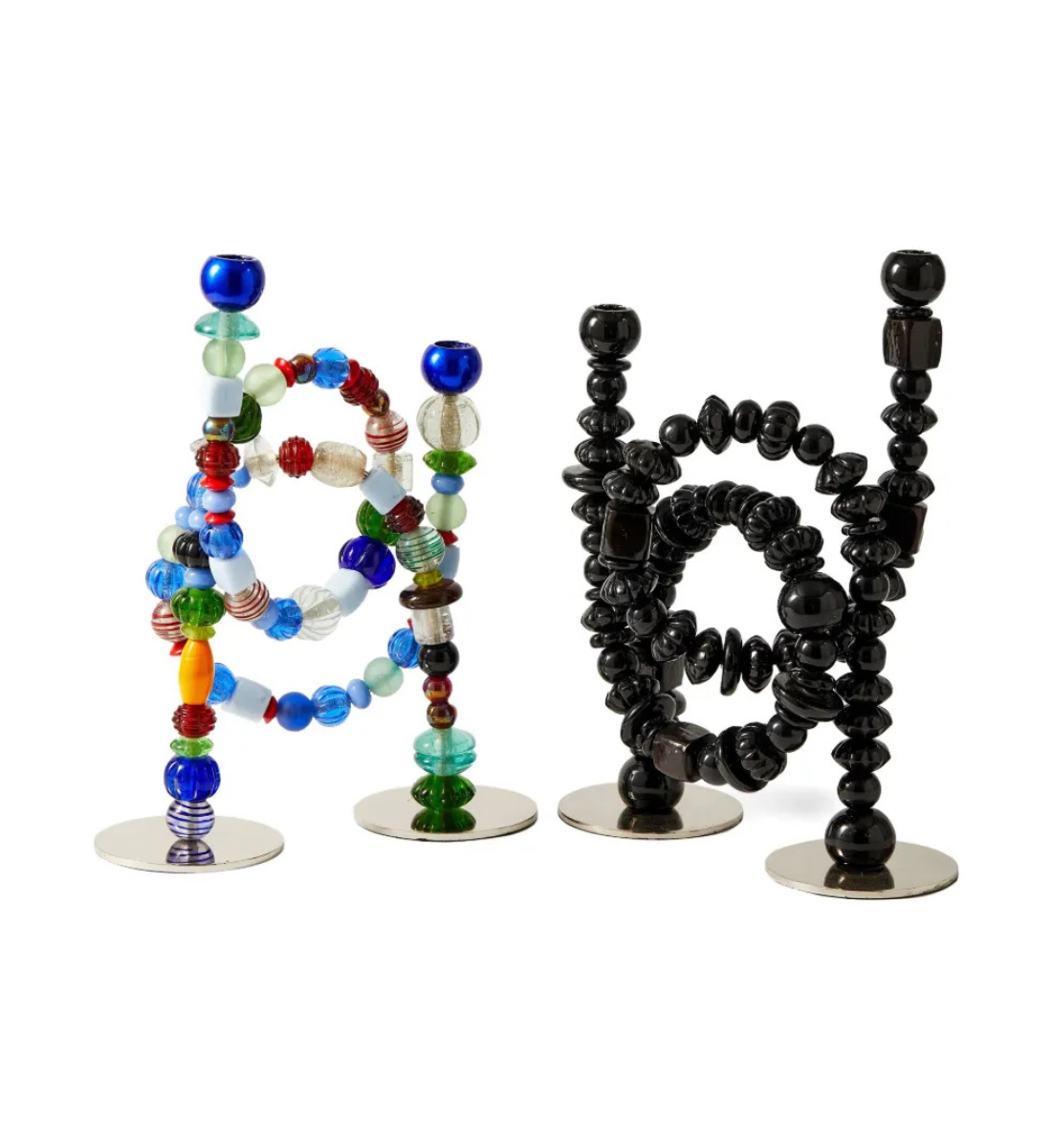 BEADS Kerzenständer bunt