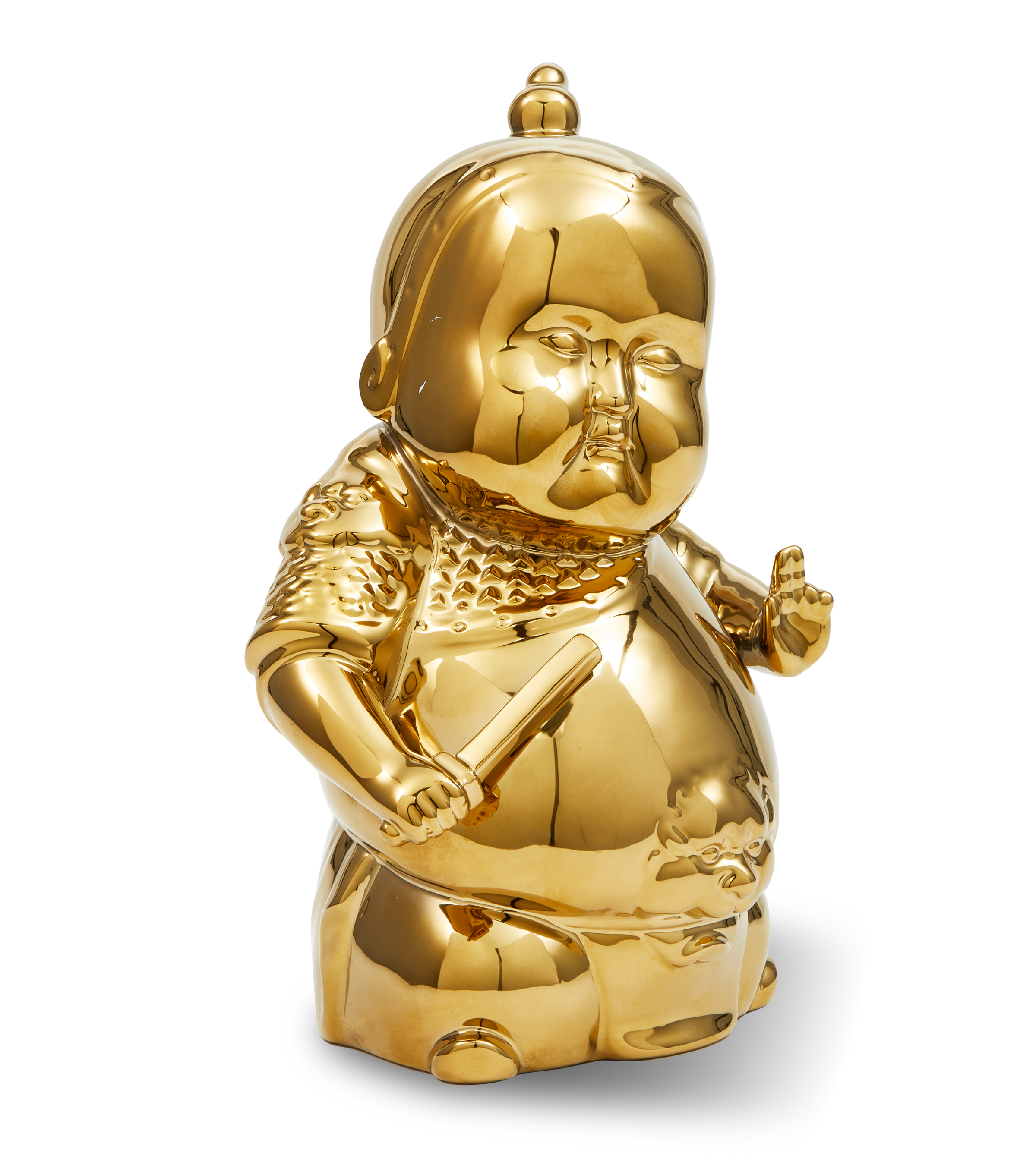 Sparschwein FUNNY WARRIOR gold