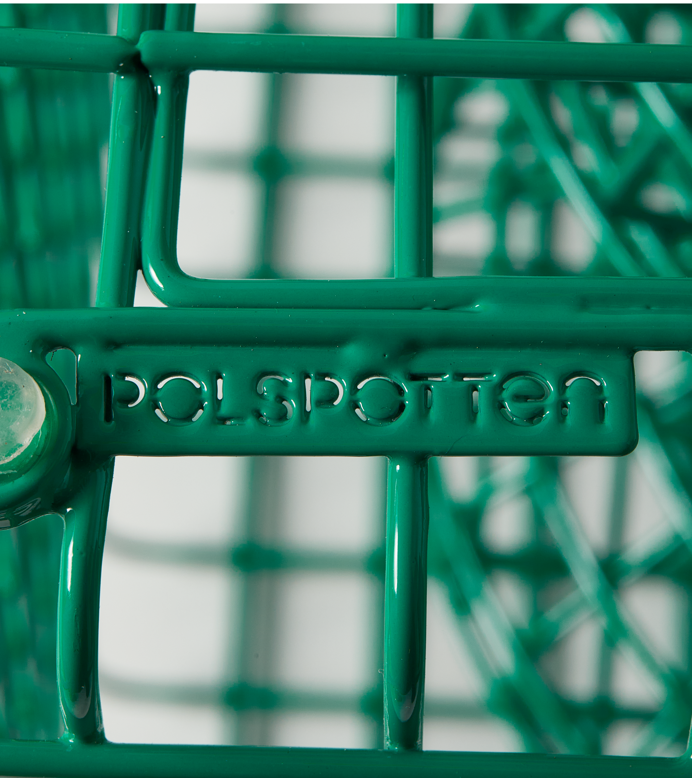 TIP TAP WIRE decorative stool in light green