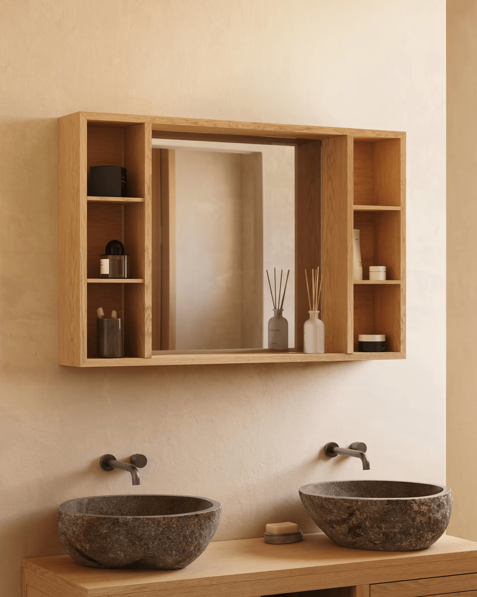 Szafka łazienkowa z lustrem PARANA La Forma Eye on Design