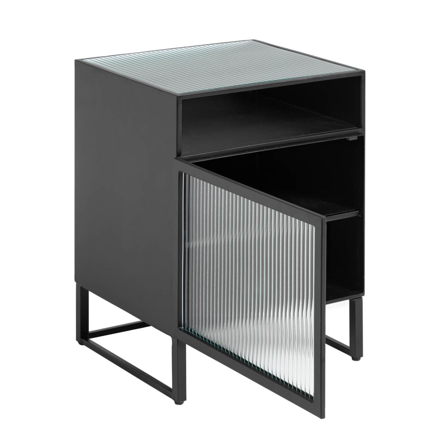 Szafka nocna TRIXIE czarny La Forma Eye on Design