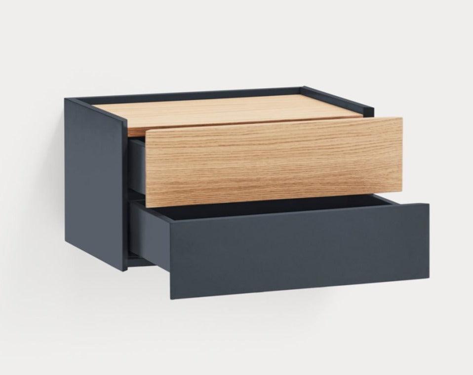 Szafka nocna wisząca OTTO antracytowy Teulat Eye on Design