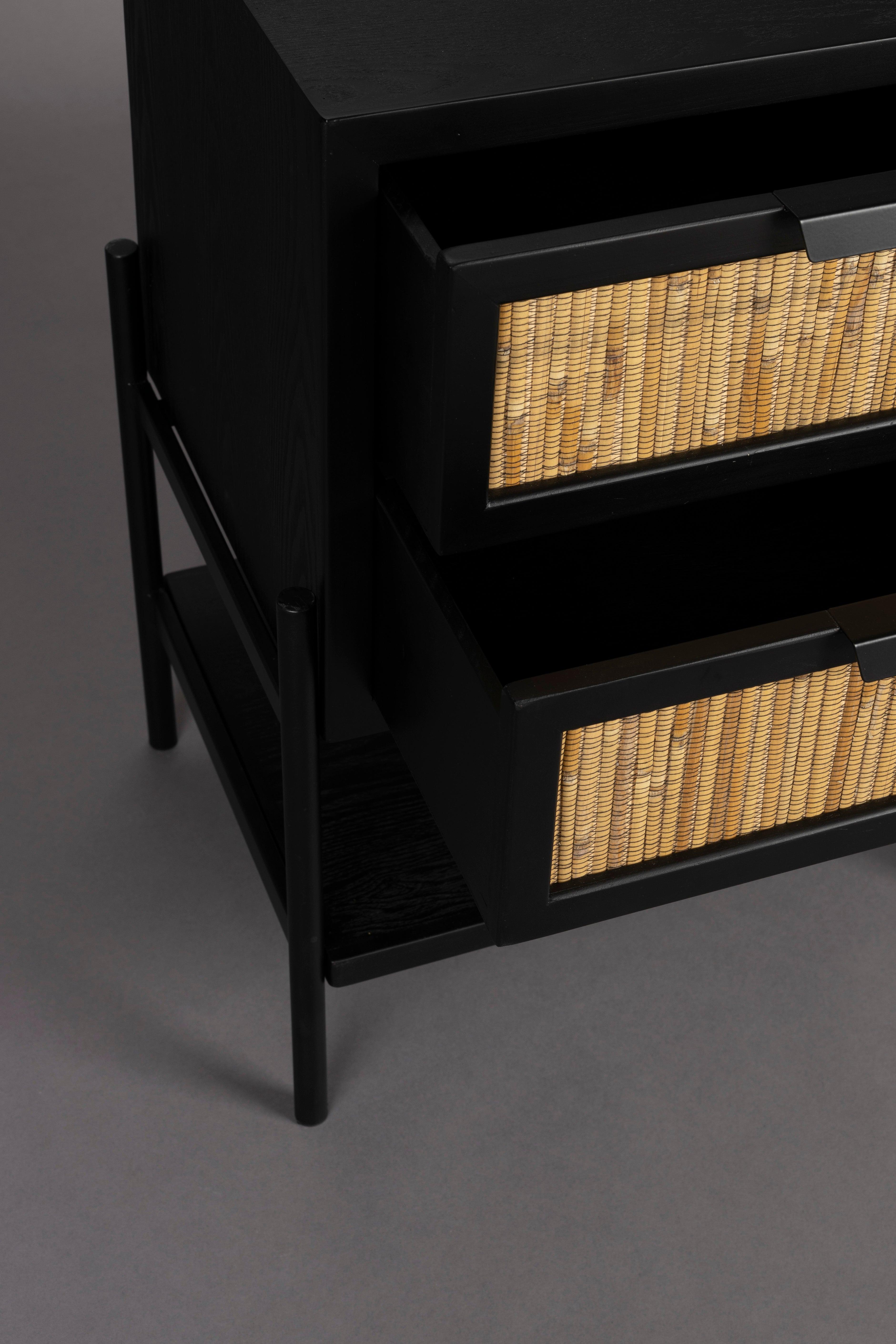 Yasu Bed Side Table Black Dutchbone Eye on Design