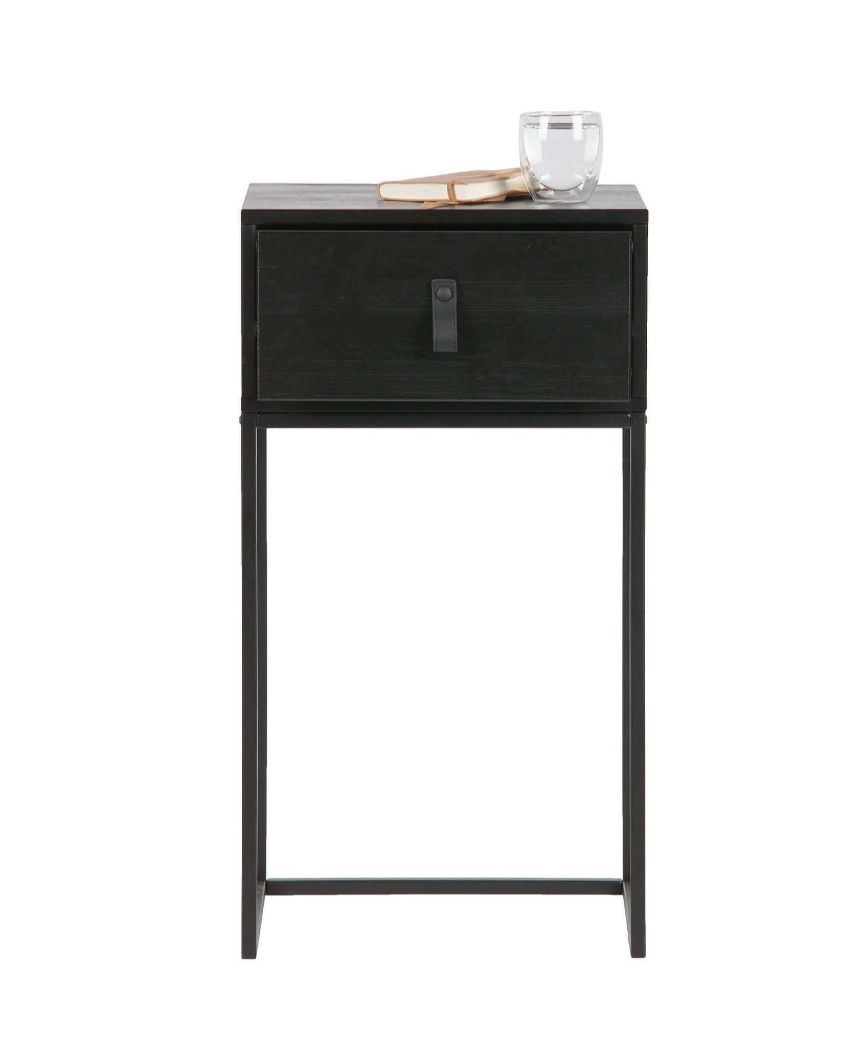 Szafka nocna ZOLA MINI czarny Woood Eye on Design