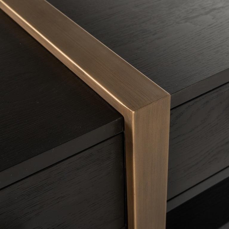 Szafka RTV CAMBON mosiądz Richmond Interiors Eye on Design