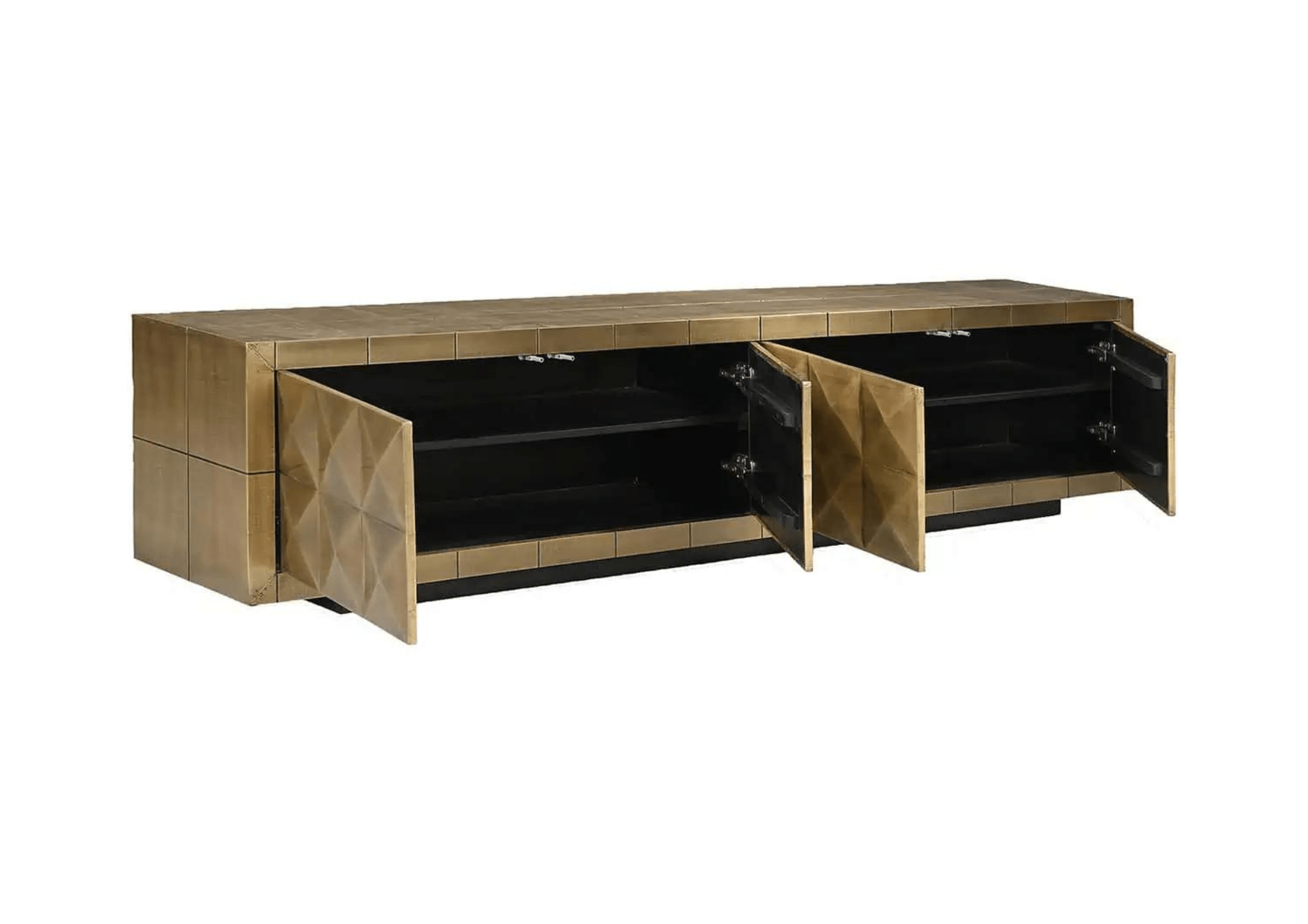 Szafka RTV COLLADA złoty Richmond Interiors Eye on Design