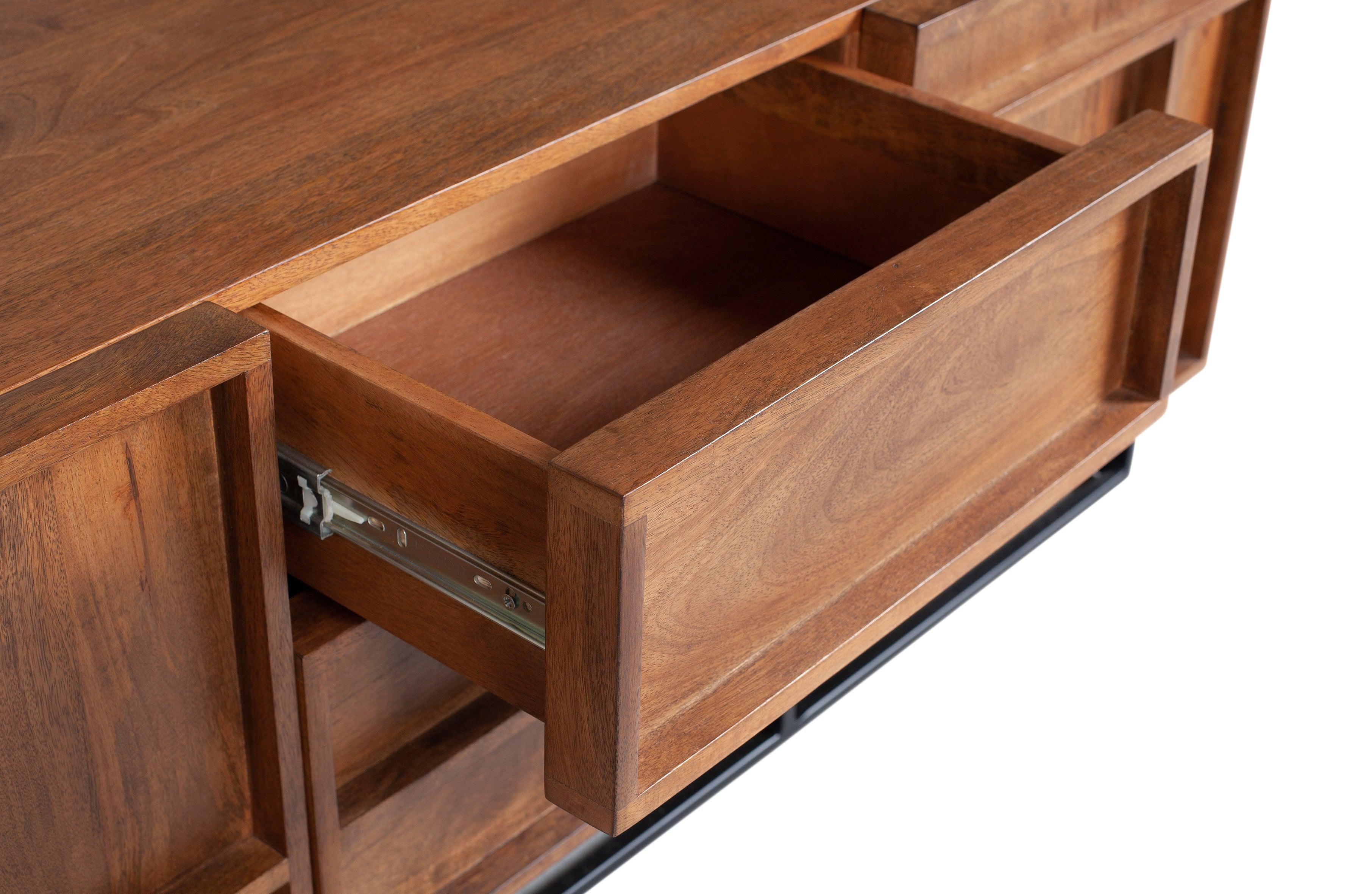Szafka RTV FORREST drewno mango Woood Exclusive Eye on Design