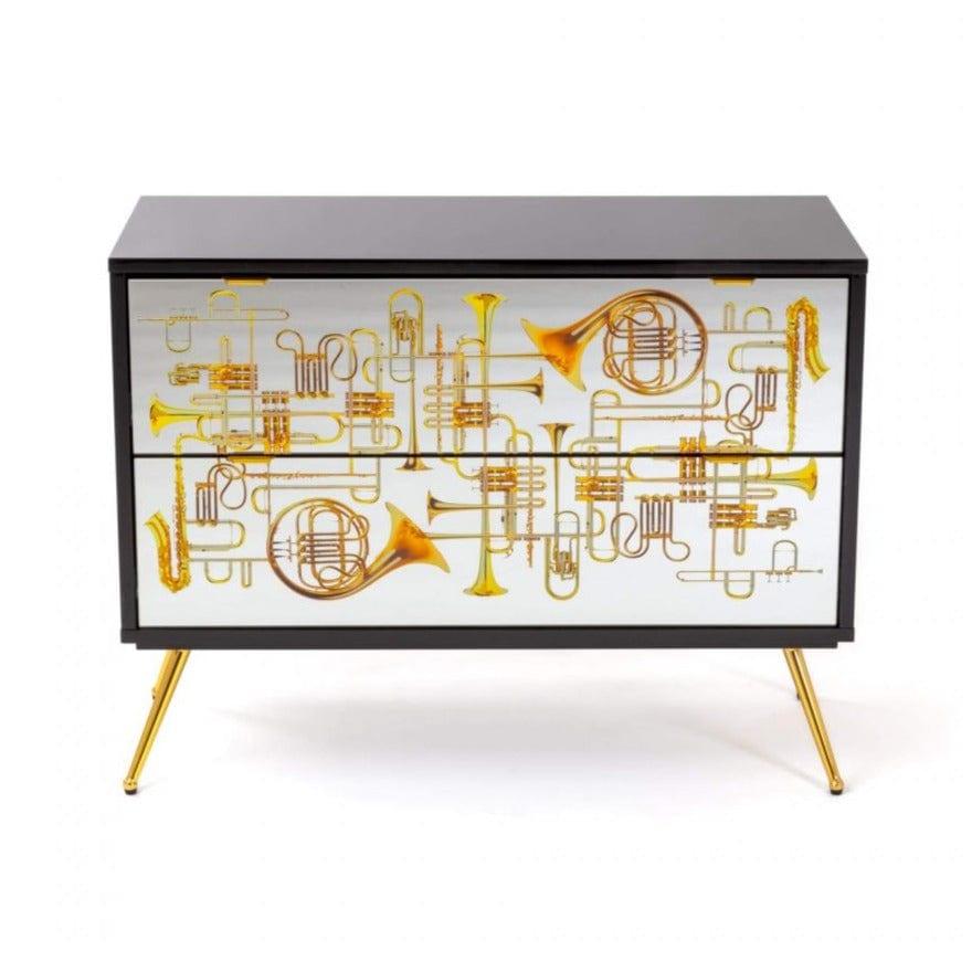 Szafka TRUMPETS z 2 szufladami Seletti Eye on Design