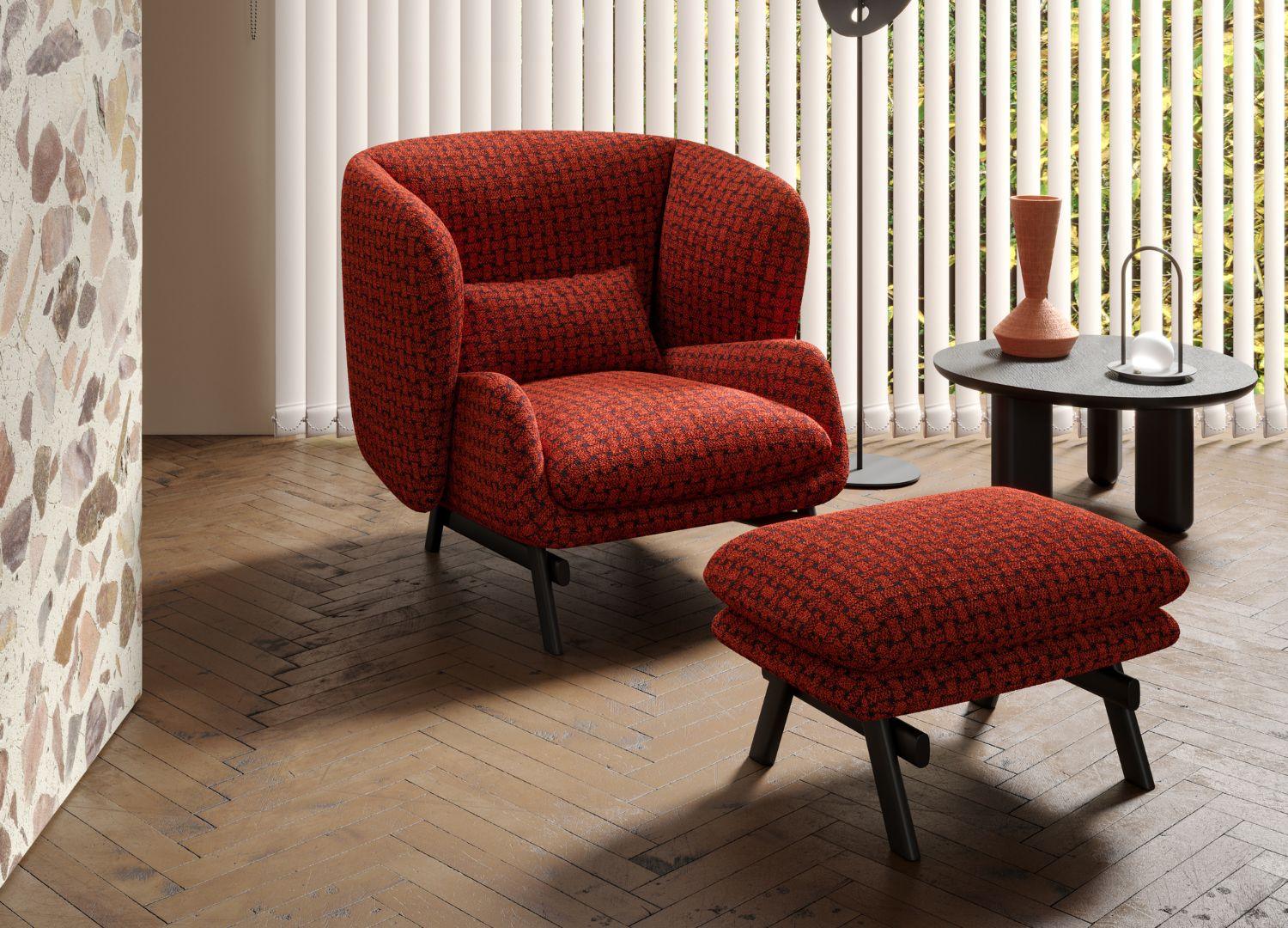 Szezlong COQUILLE jasnoszary Liu Jo Living Eye on Design