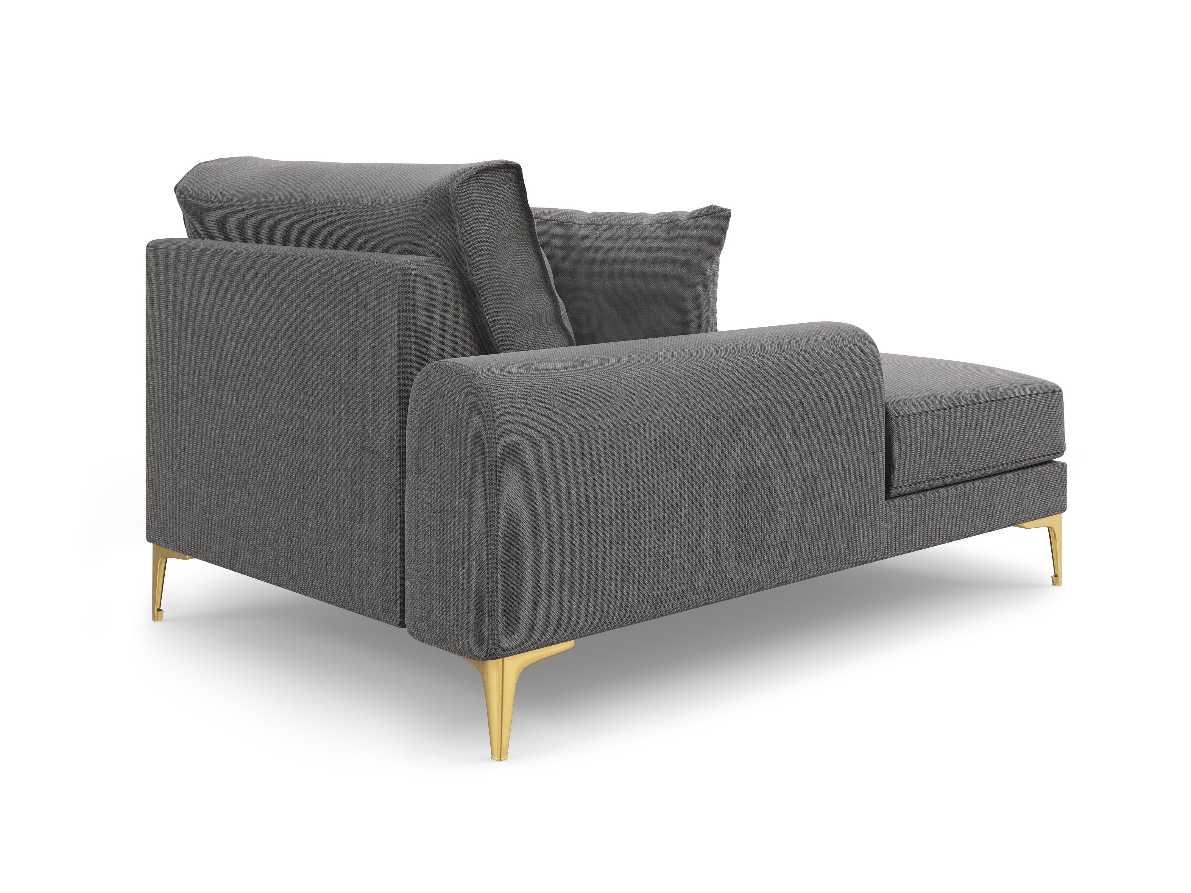 Szezlong lewostronny MADARA ciemnoszary Mazzini Sofas Eye on Design