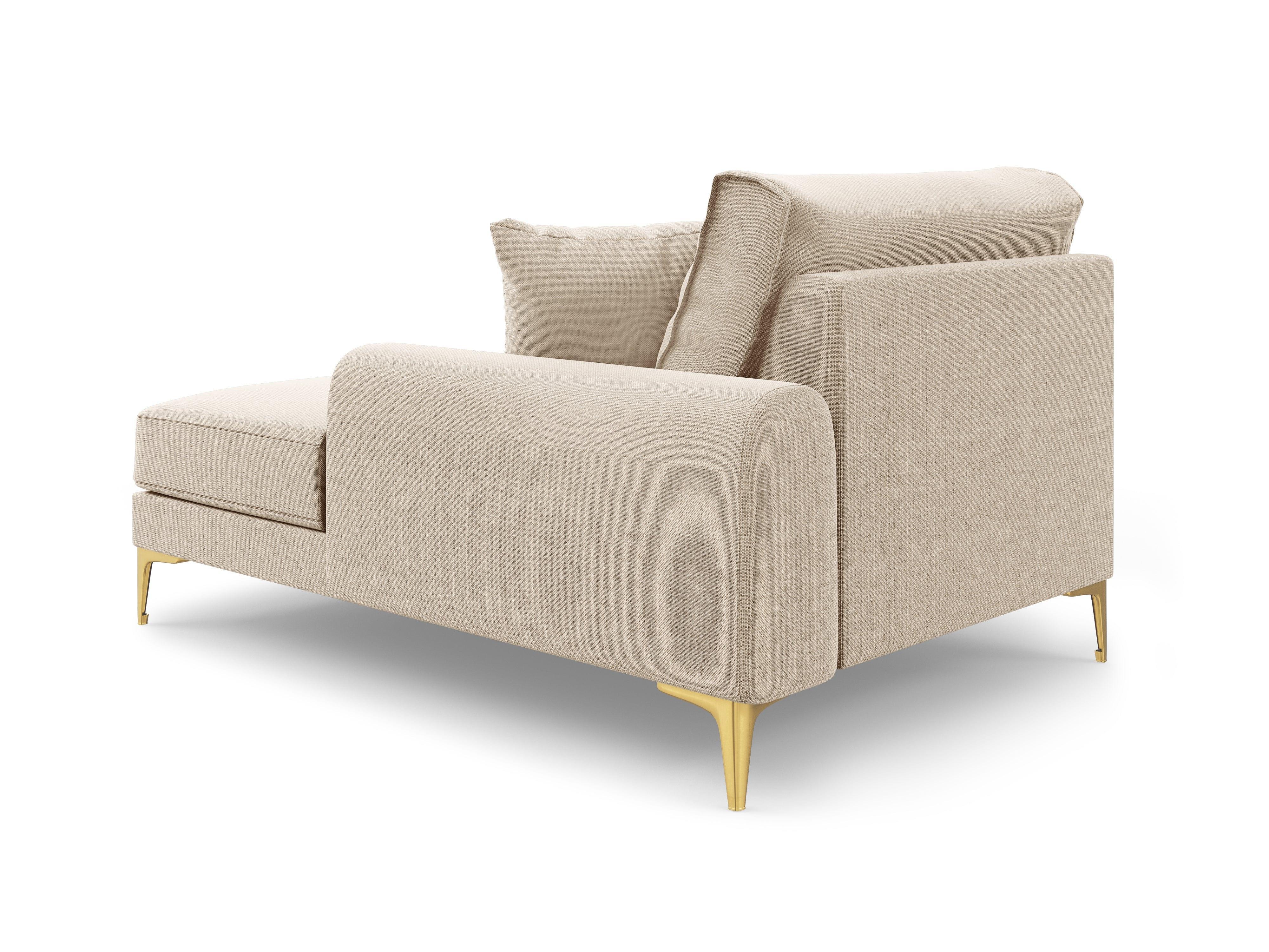 Szezlong prawostronny MADARA beżowy Mazzini Sofas Eye on Design