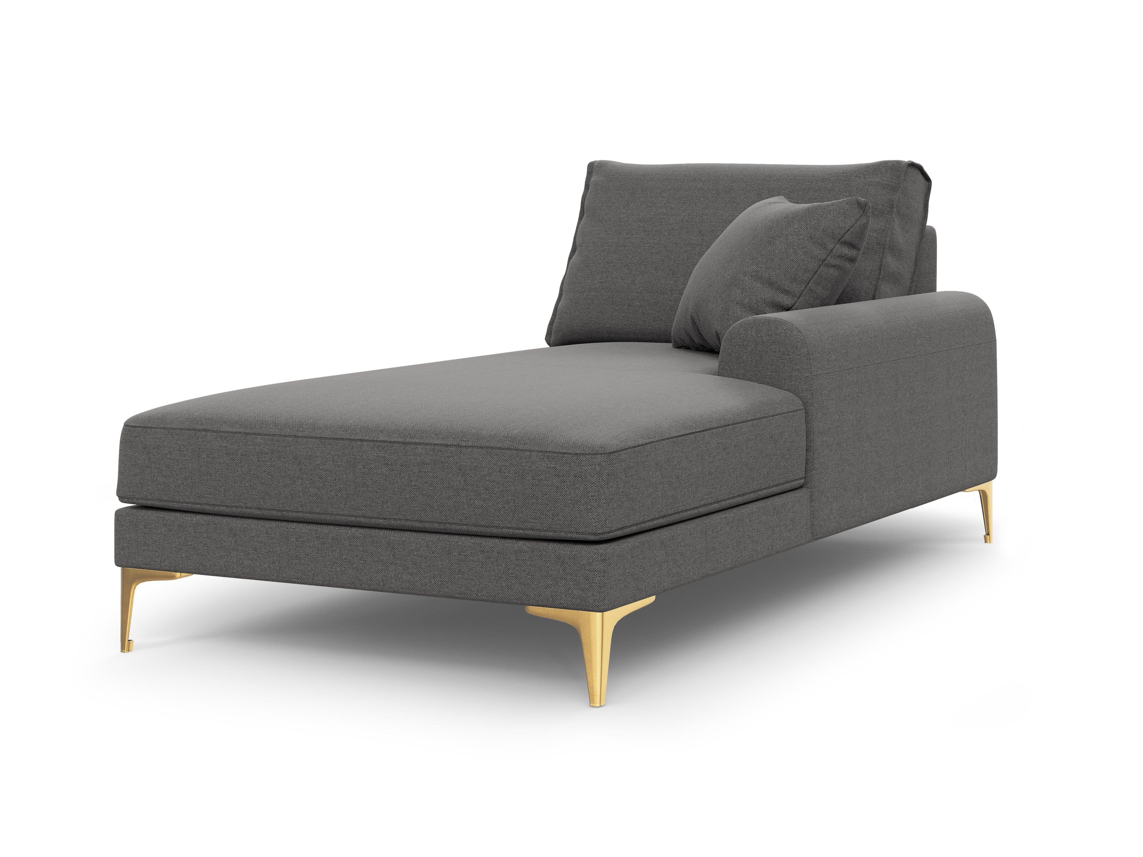 Szezlong prawostronny MADARA ciemnoszary Mazzini Sofas Eye on Design