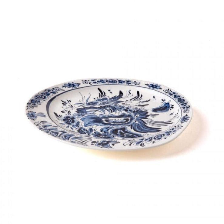 Talerz CLASSIC ON ACID - HOLLANDIA FLOWERS porcelanowy Seletti Eye on Design