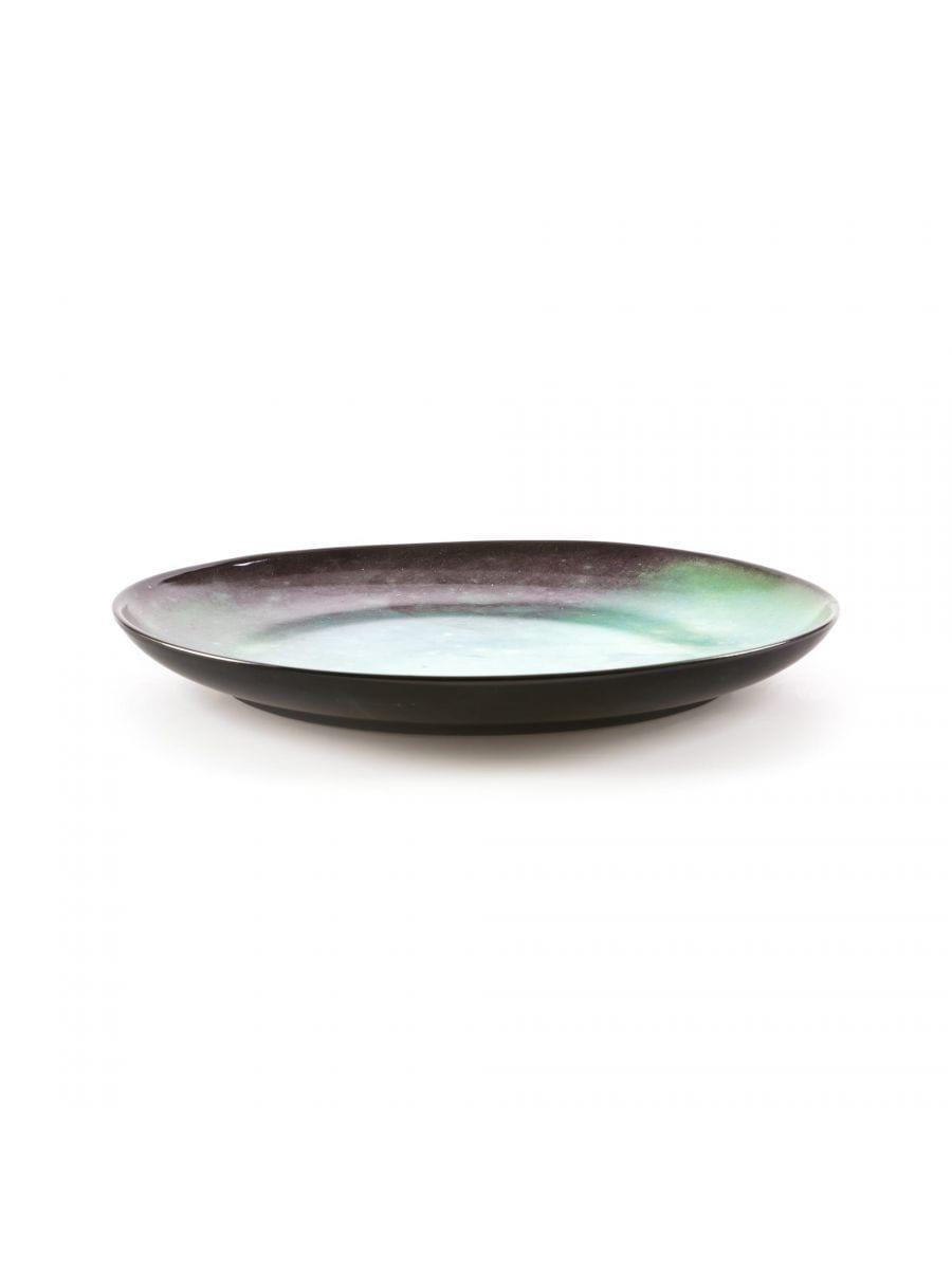 Talerz COSMIC DINER PLUTO porcelanowy Seletti Eye on Design