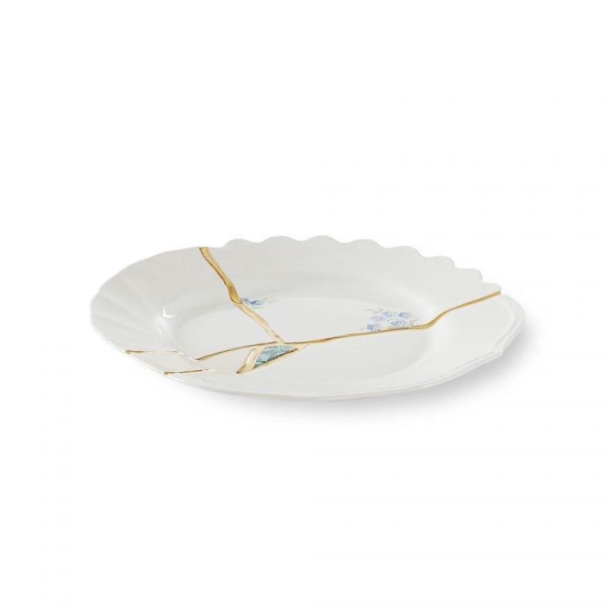Talerz deserowy KINTSUGI #3 porcelanowy Seletti Eye on Design