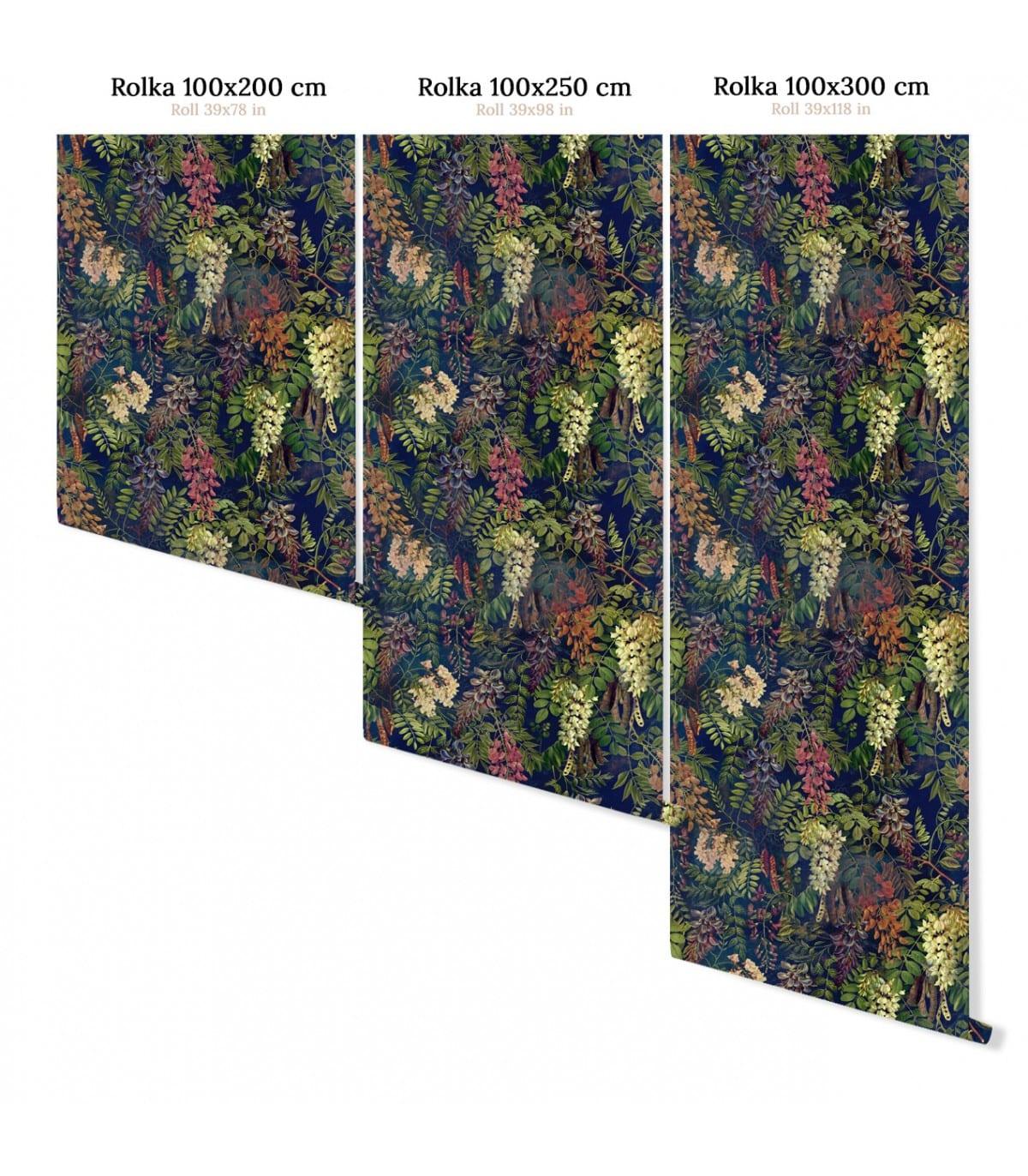 Tapeta ACACIA ciemnoniebieski Wallcolors Eye on Design