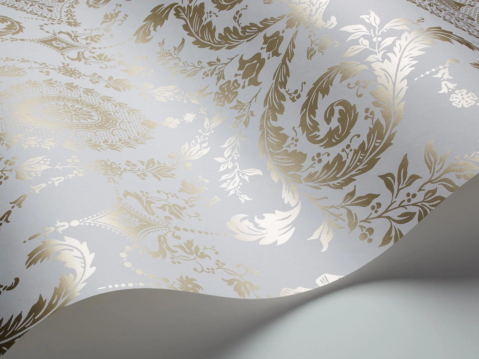 Tapeta ARCHIVE TRADITIONAL - Woolverston błękitny Cole & Son Eye on Design
