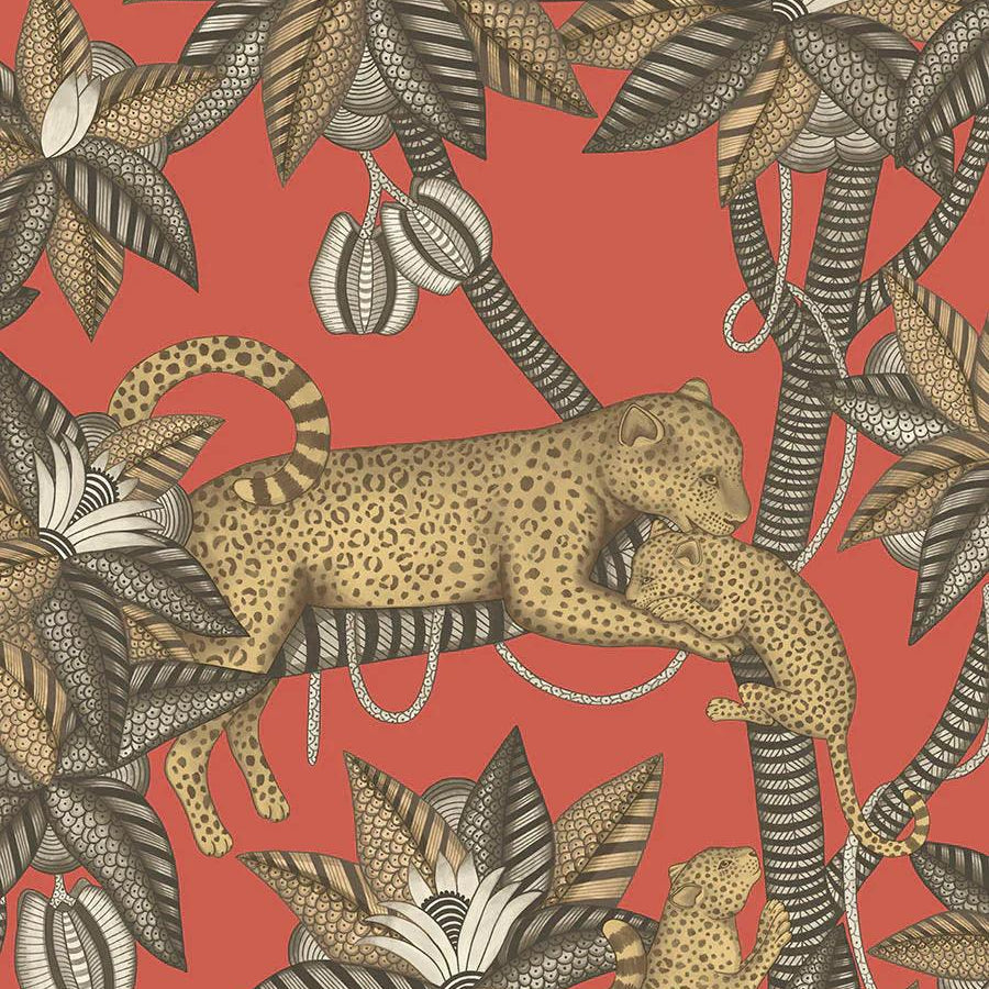 Tapeta ARDMORE JABULA - Satara czerwony Cole & Son Eye on Design