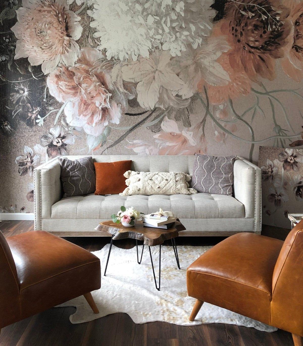 Tapeta BEIGE FLORAL Wallcolors Eye on Design
