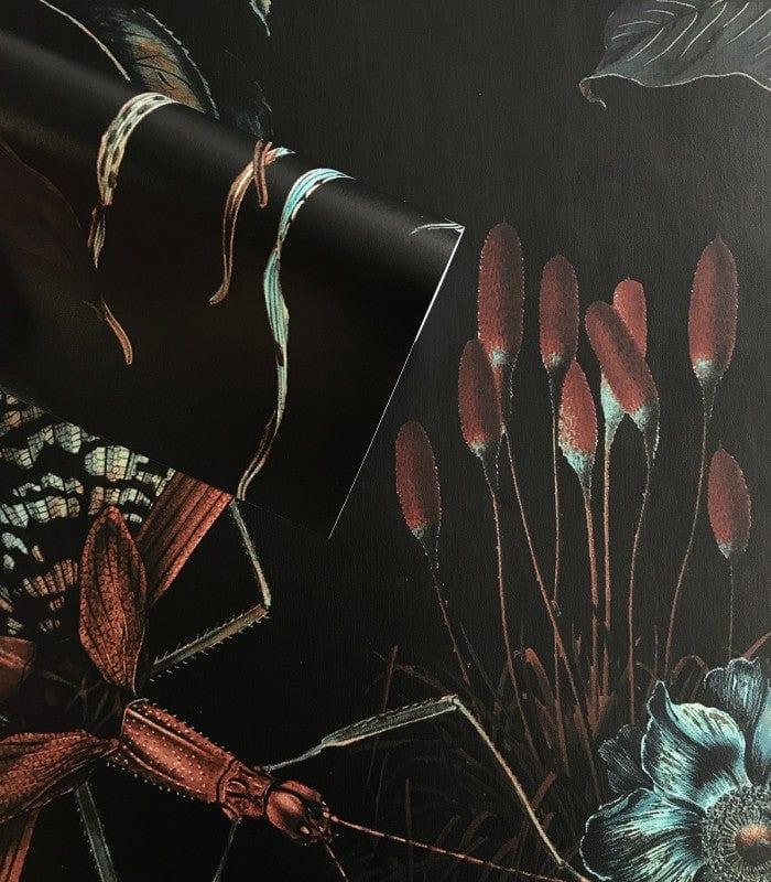 Tapeta BOTANIC BLACK Wallcolors Eye on Design