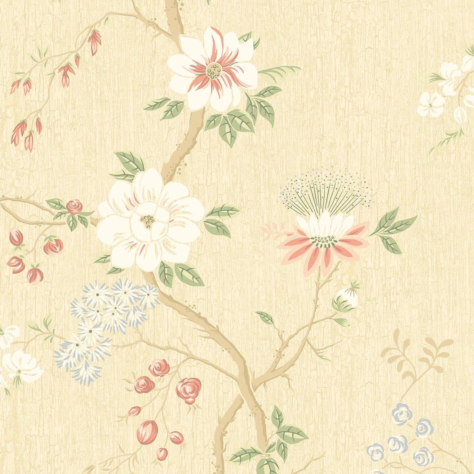 Tapeta BOTANICAL BOTANICA - Camellia żółty Cole & Son Eye on Design