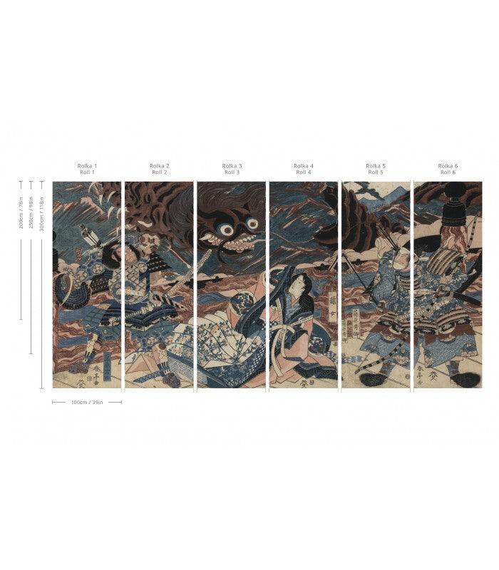 Tapeta Bushido Wallcolors Eye on Design